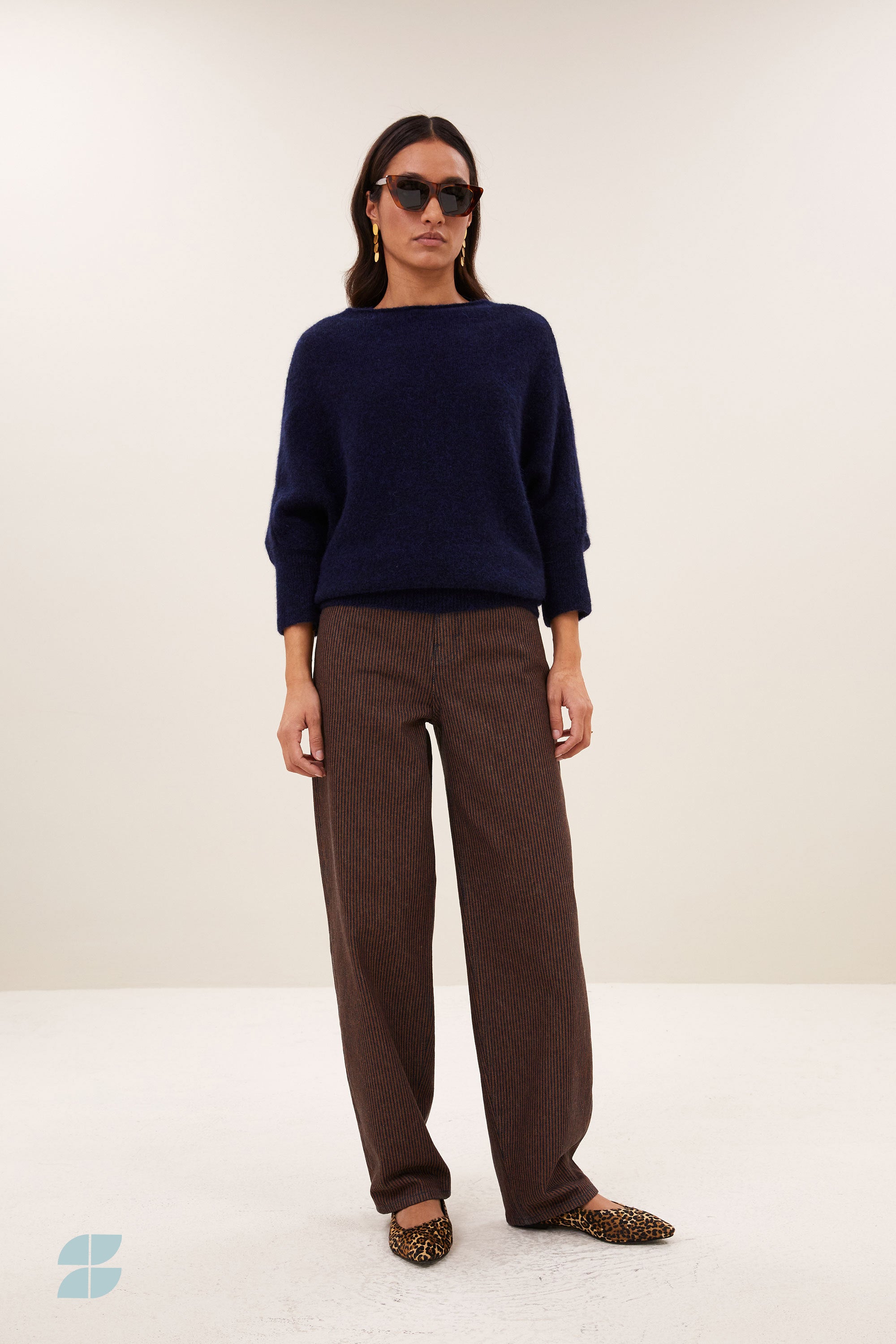 lew stripe jeans | copper stripe
