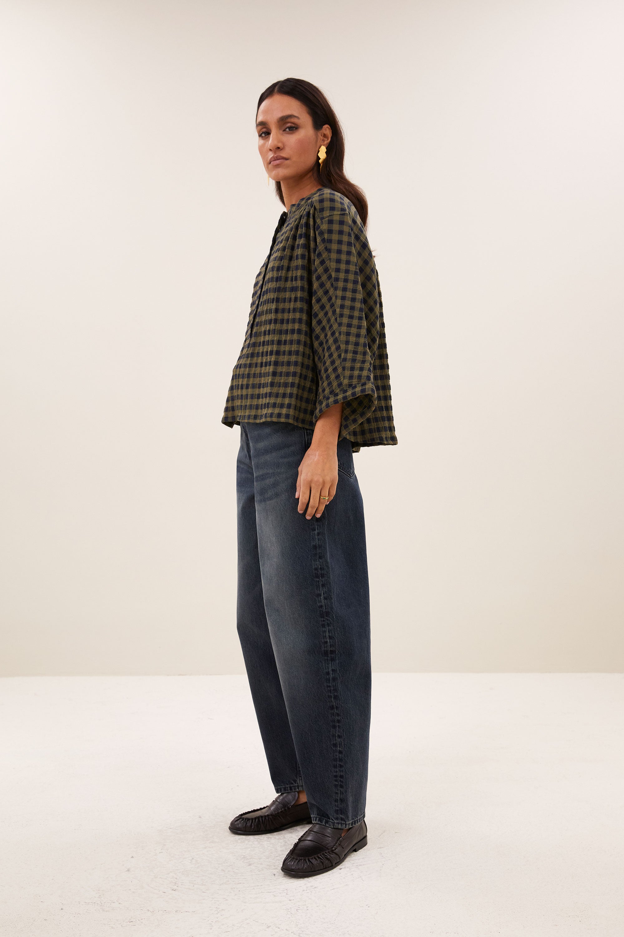 baloe oil jeans | vintage oil blue