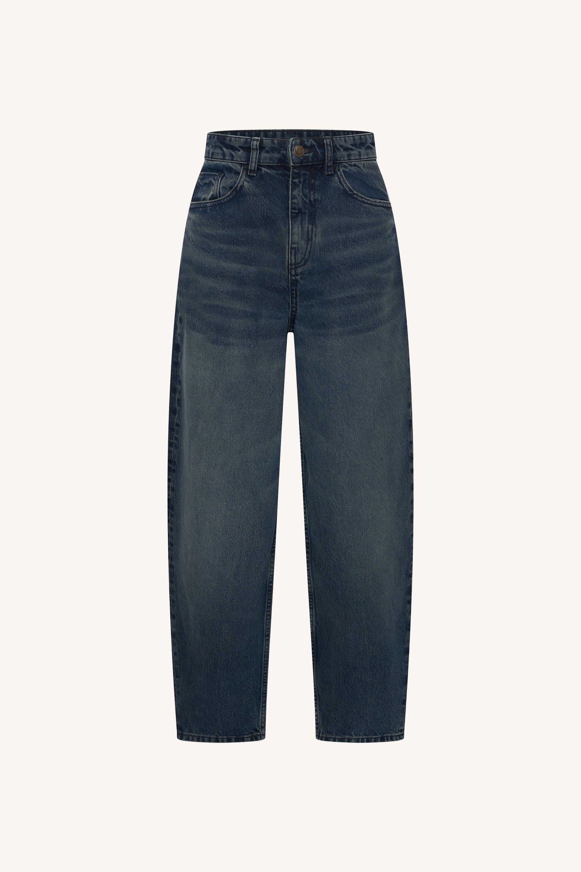 baloe-oil-jeans-vintage-oil-blue-all-time classic-losvallende pasvorm-biologisch katoen-by-bar-productfoto