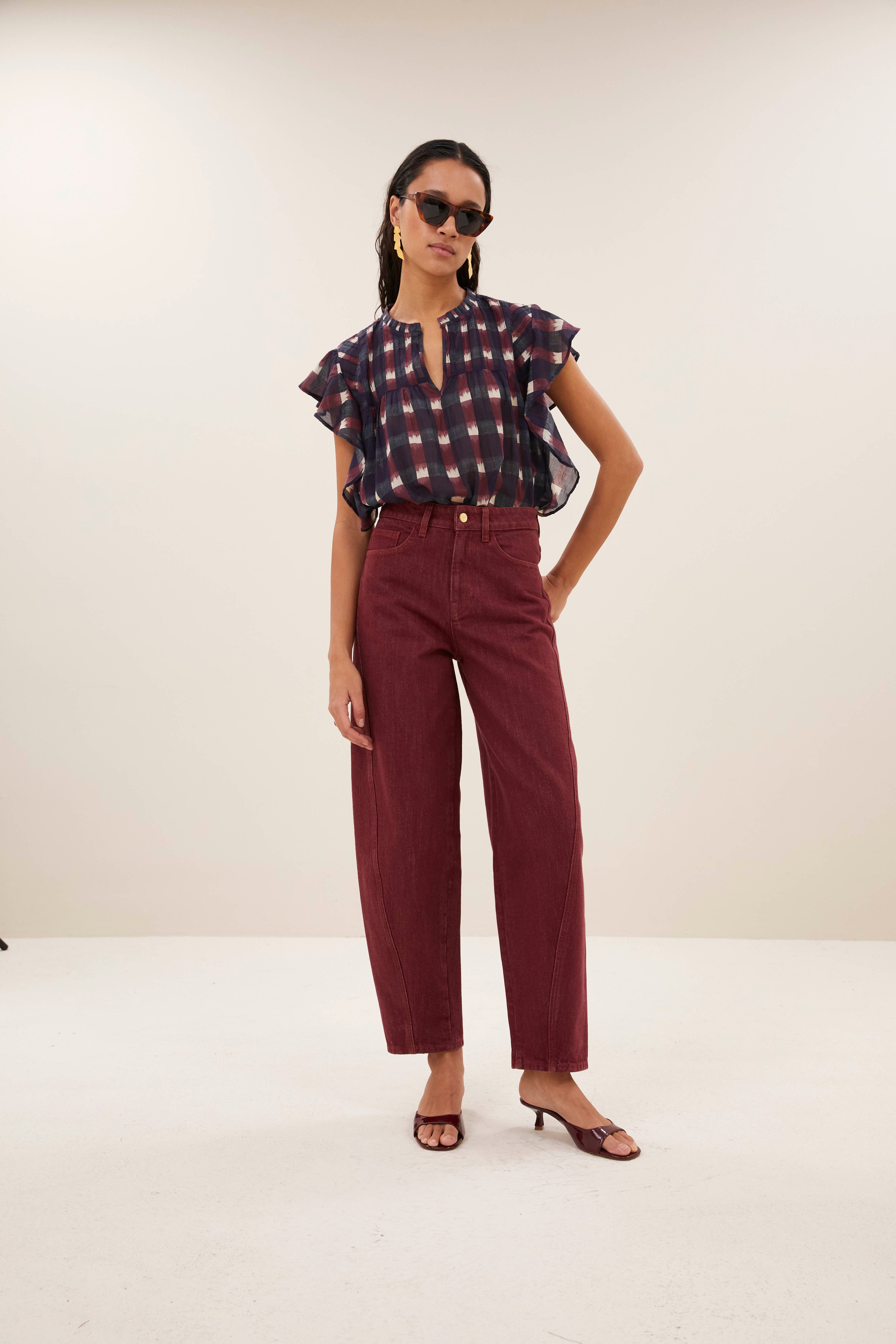 jeans-begum wine jeans wine-by-bar-