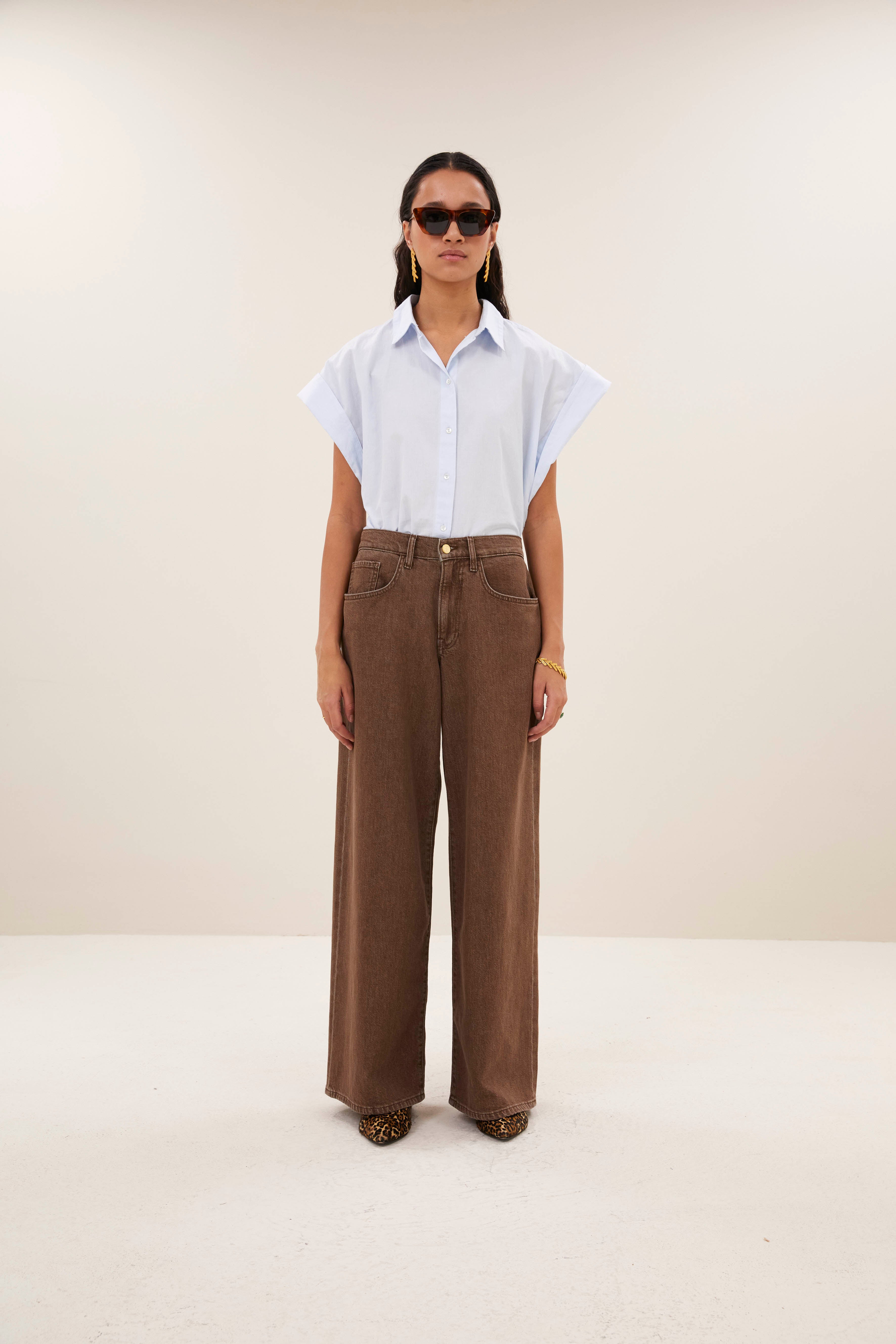 jeans-lilo brown jeans hazel-by-bar-aanvullende foto
