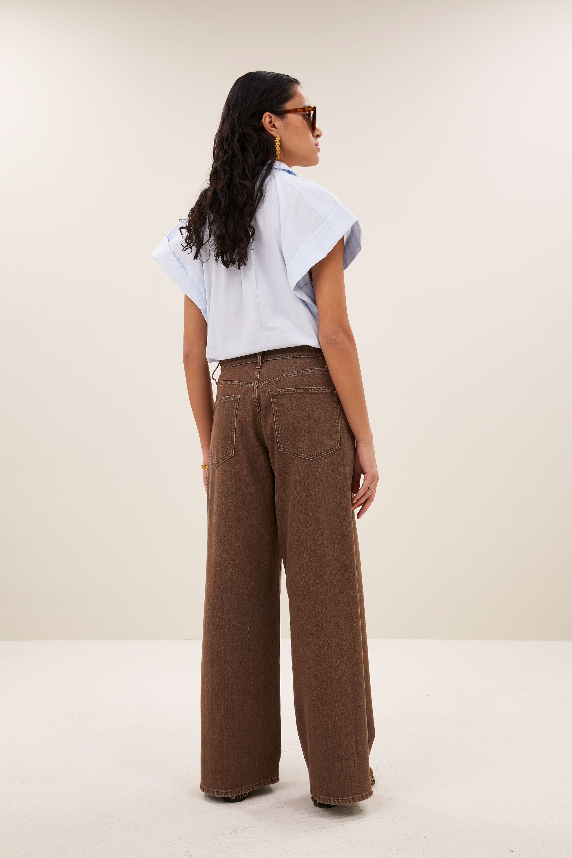 lilo brown jeans | hazel