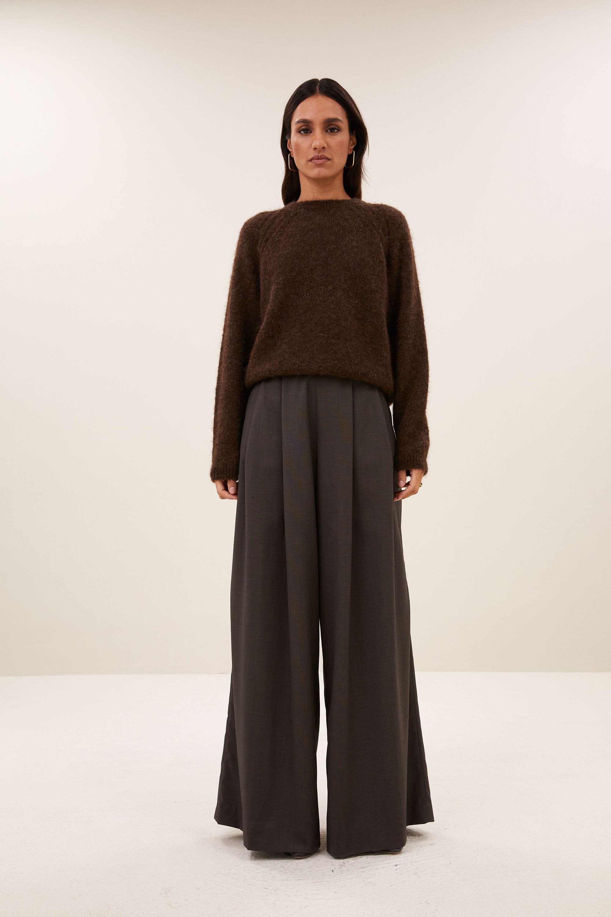 sef pants | dark brown
