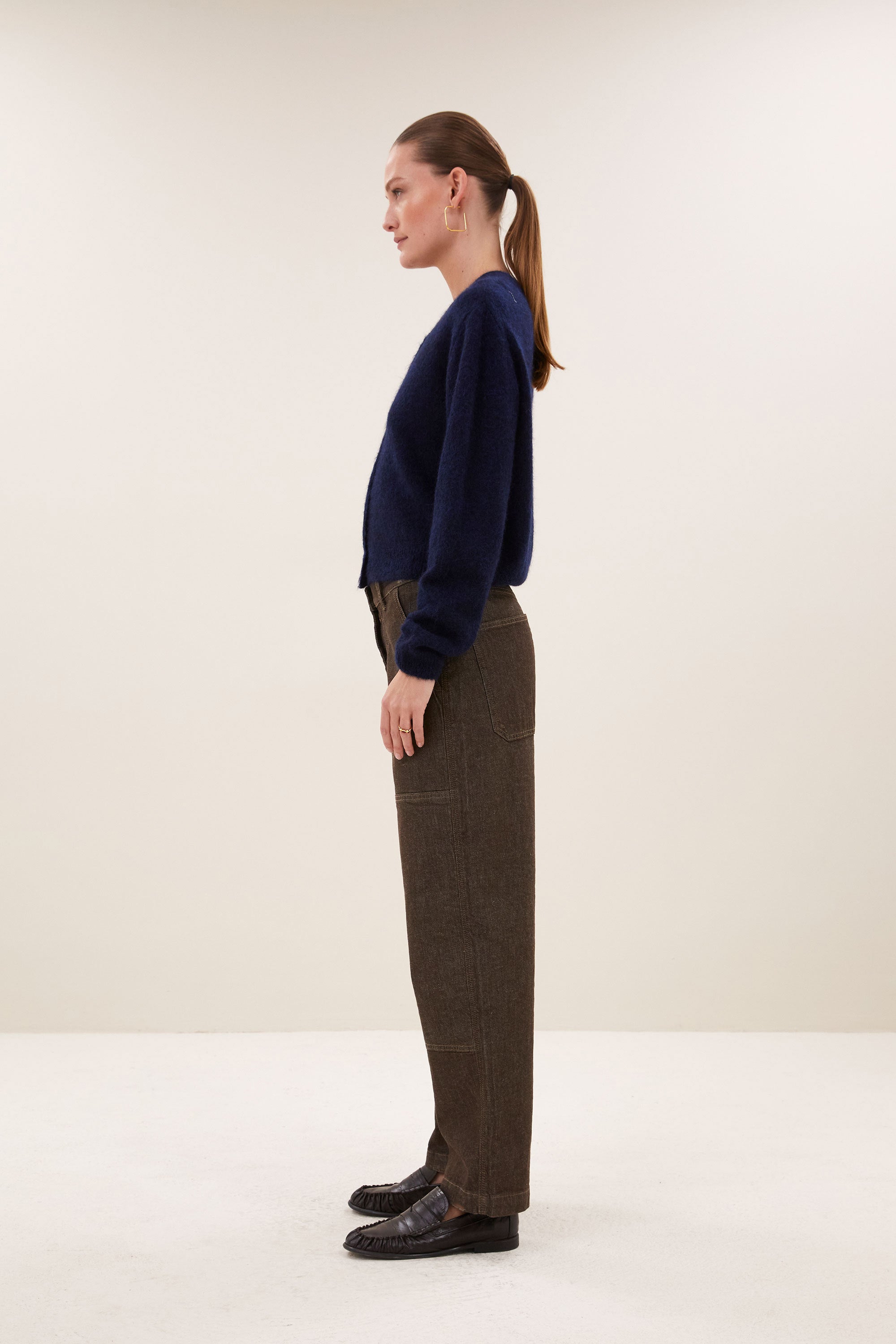 cleo cardigan | midnight