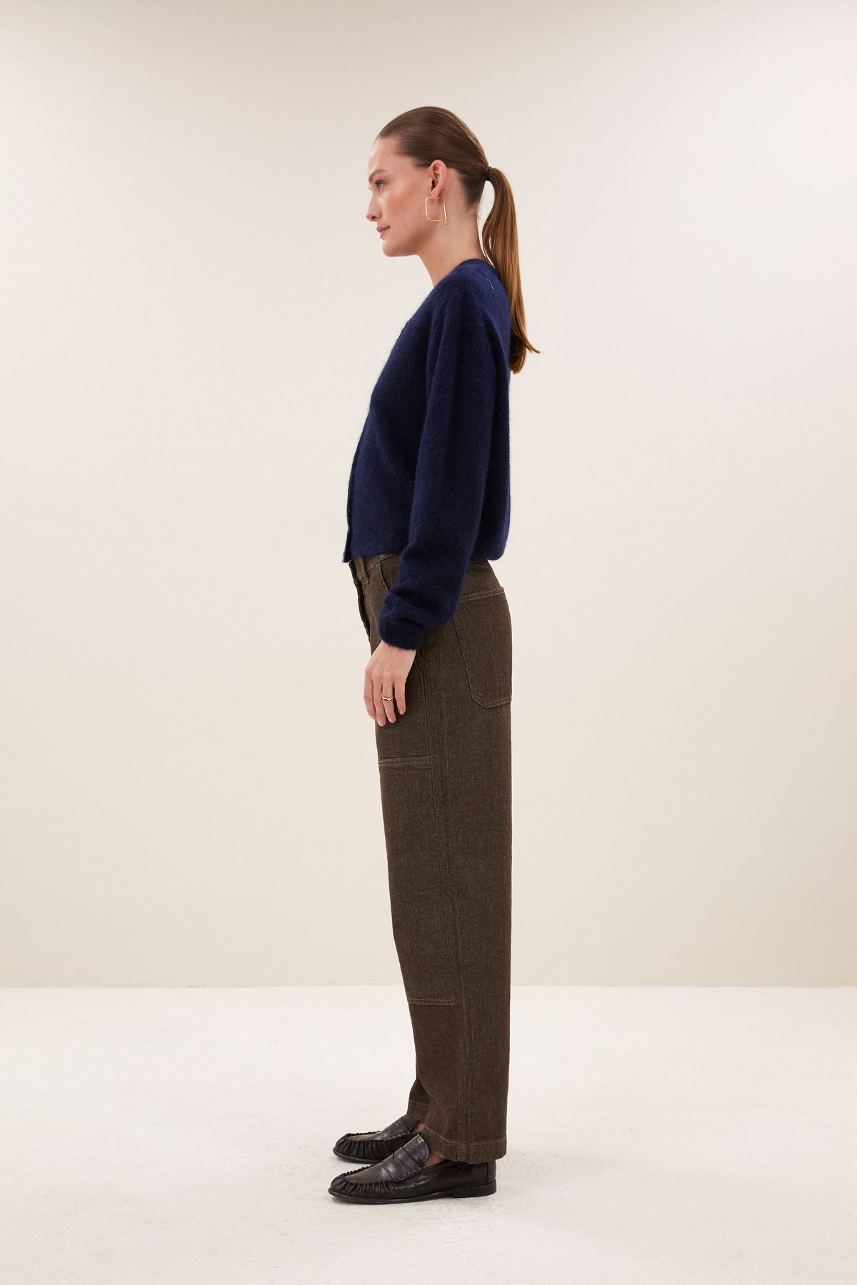 cleo cardigan | midnight