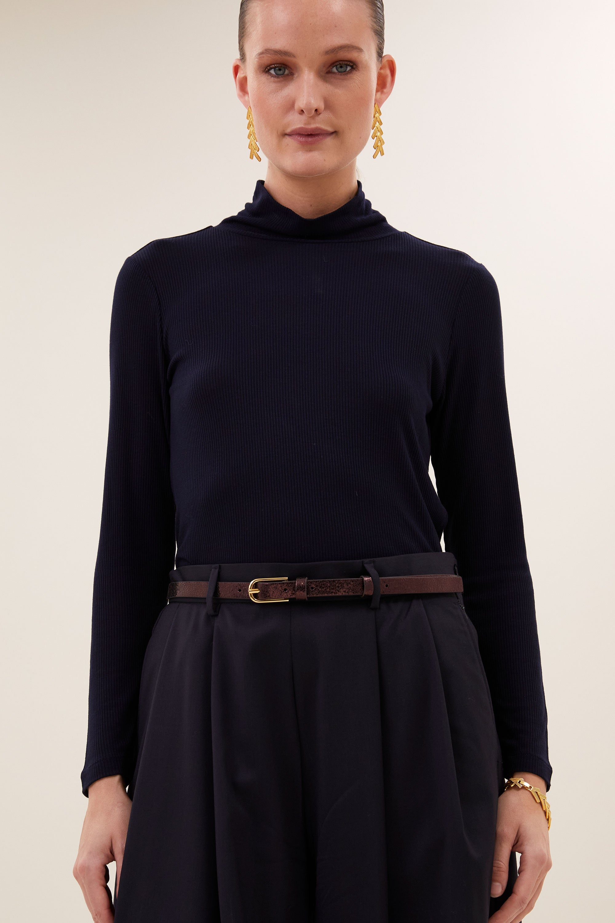 lovi metallic belt | copper