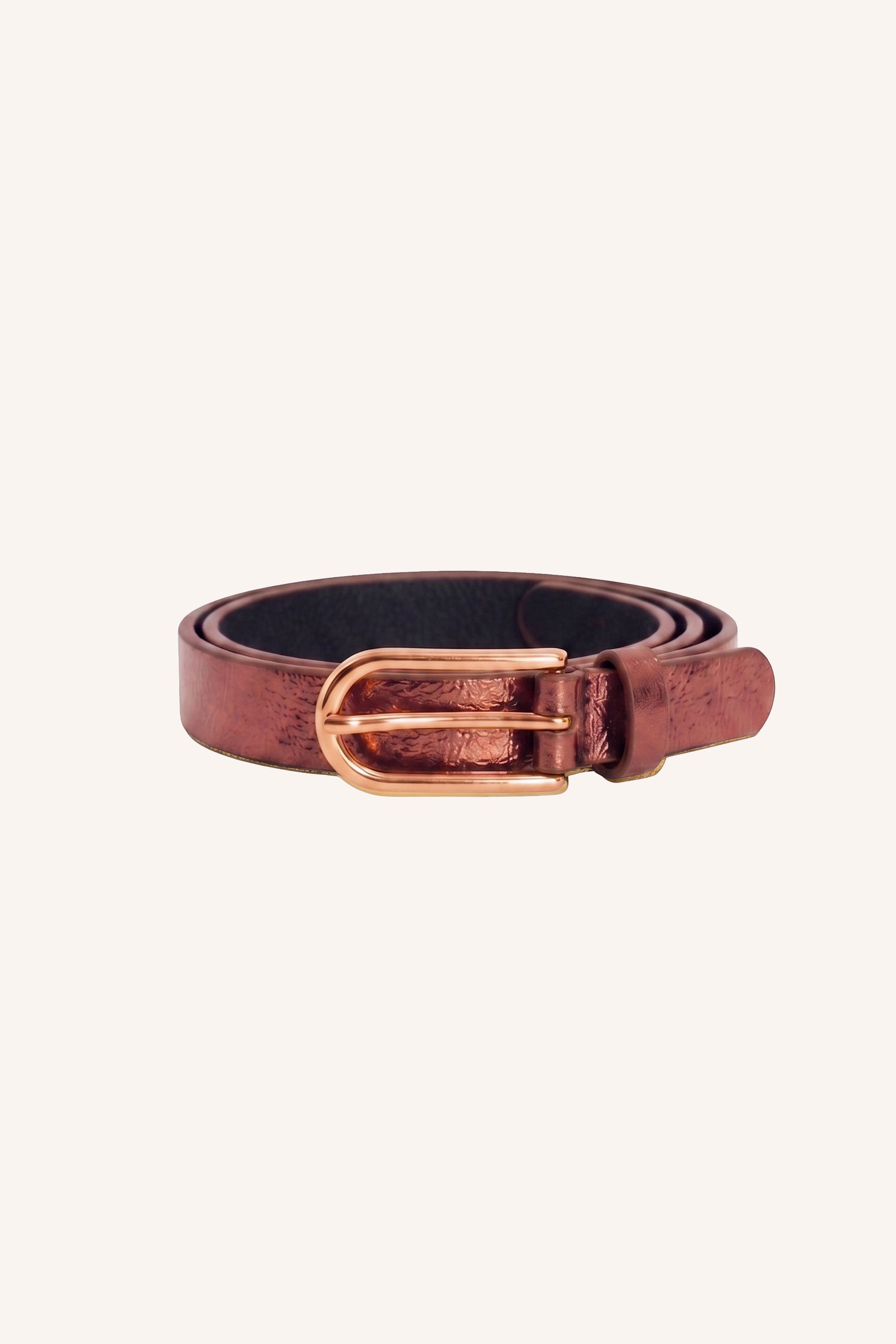lovi metallic belt | copper