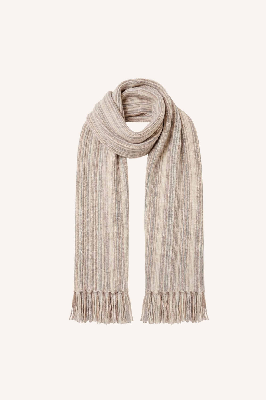 elva woolen scarf | sand