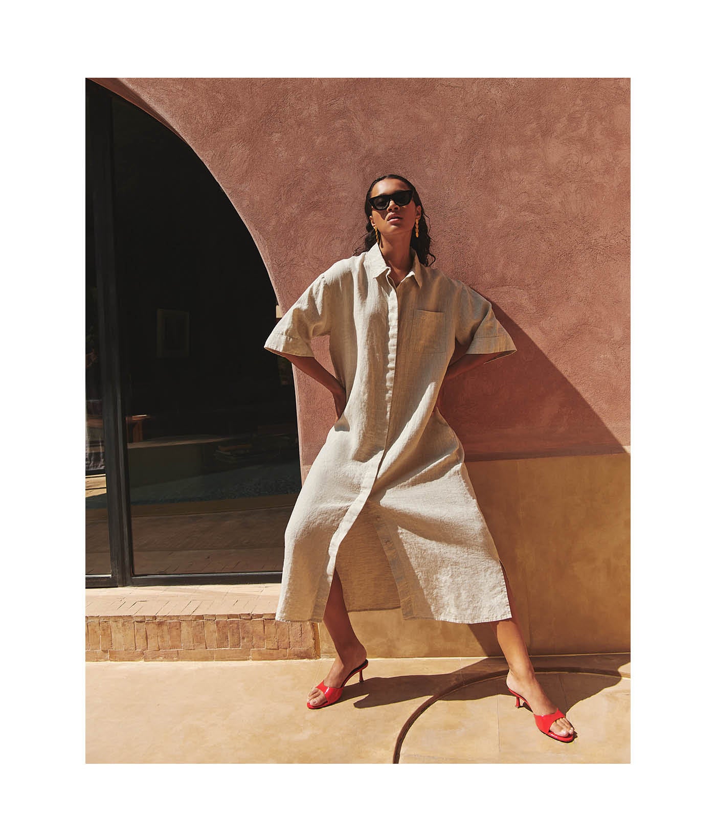 dress- bruno linen - linen - blok2