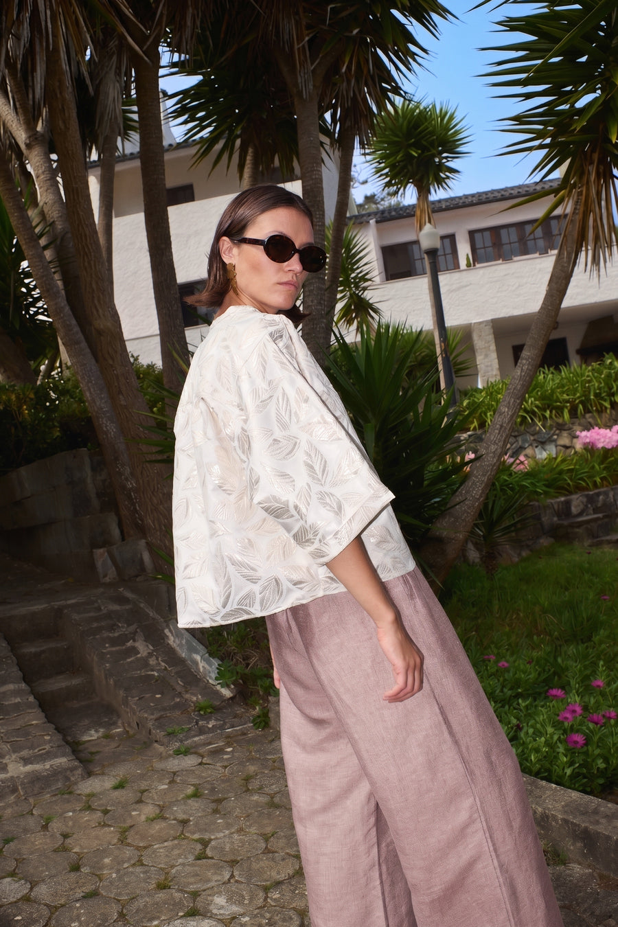 blouse-levy-jacquard-blouse-champagne-by-bar-aanvullende foto