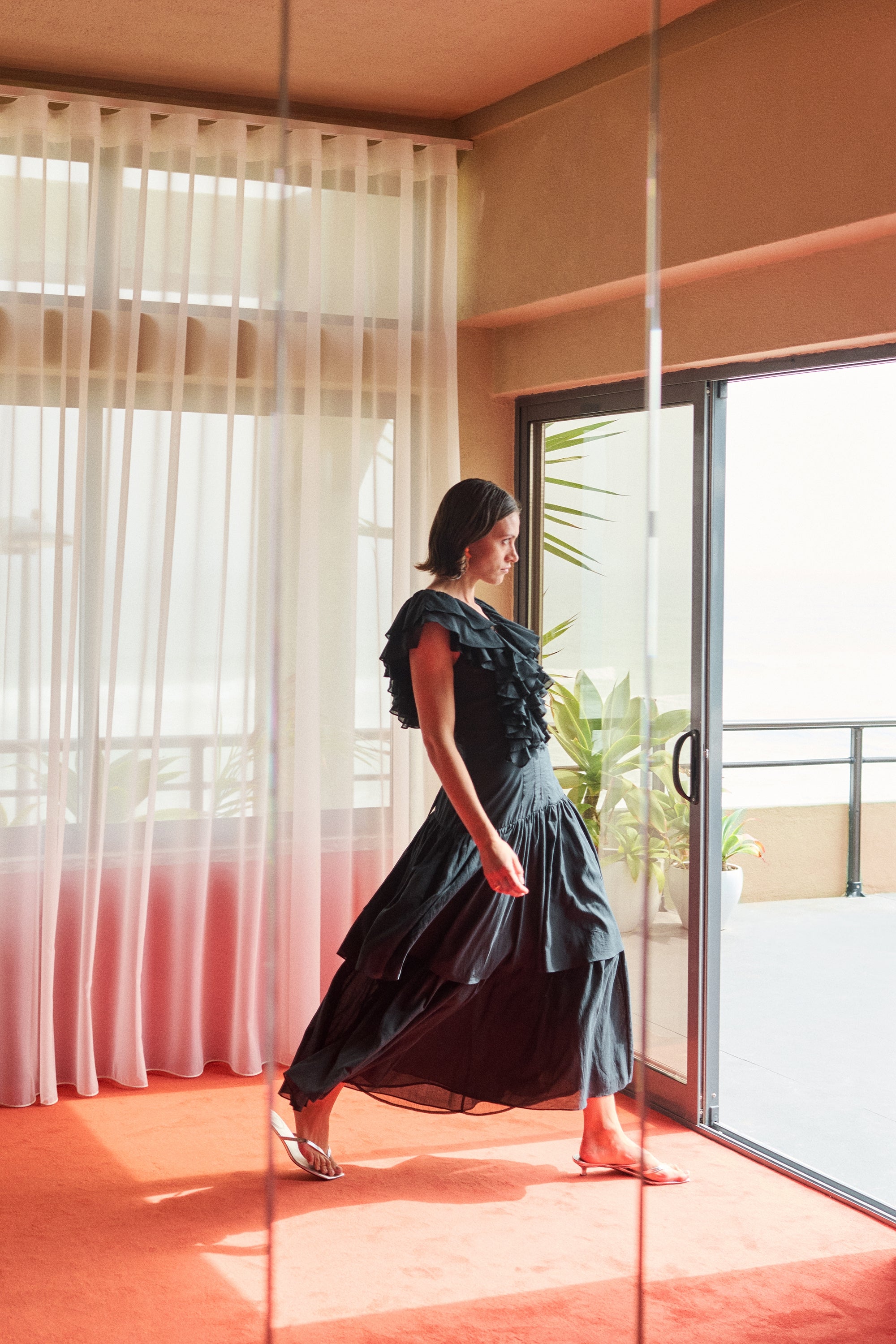 loren dress | jet black