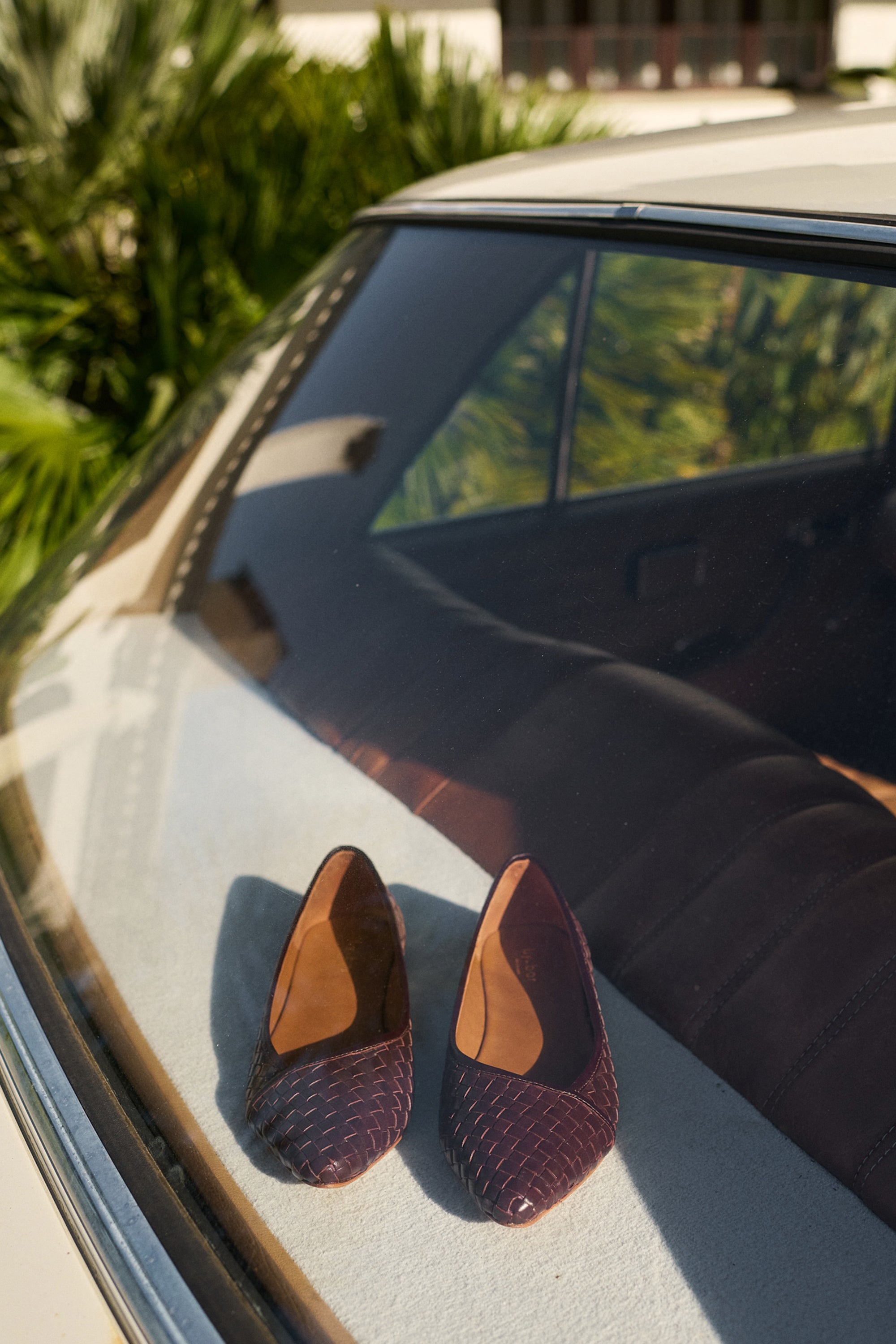 may braided ballerina | chocolate