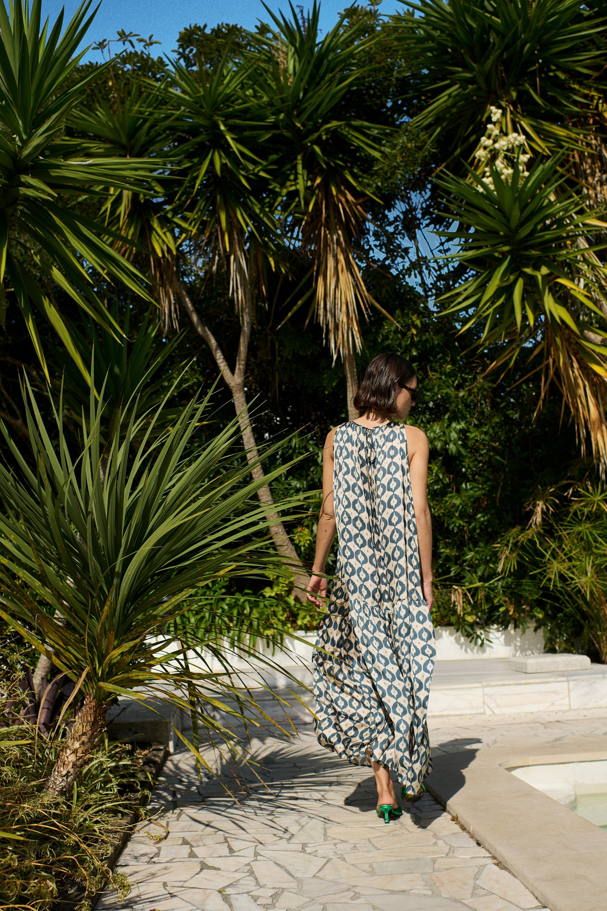 peggy goa dress | goa print