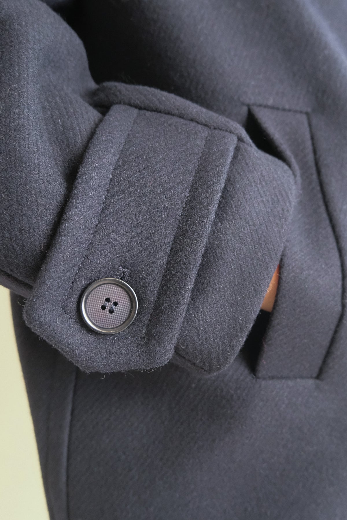scott wool coat | midnight