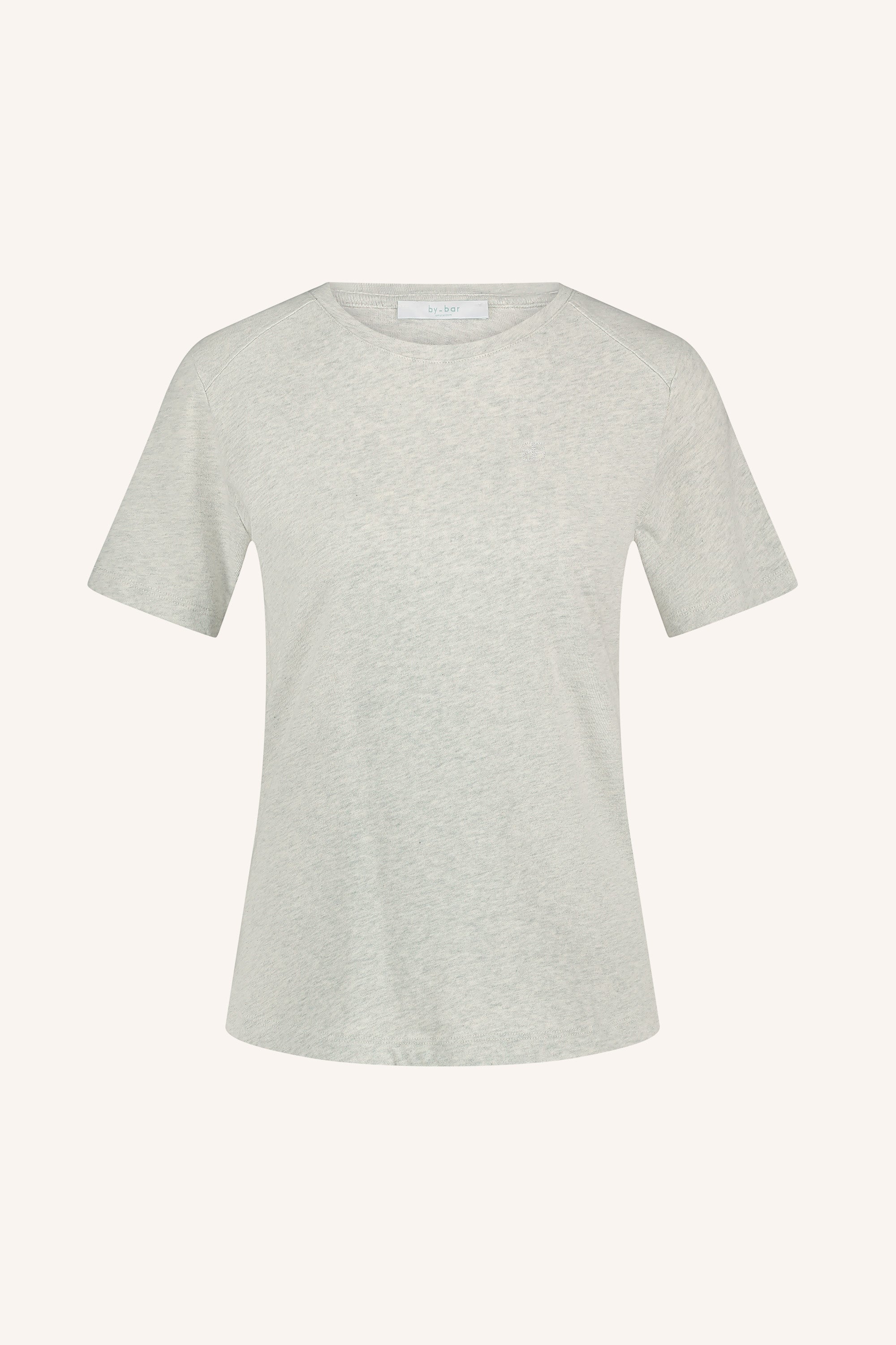 holy logo top | light grey melee