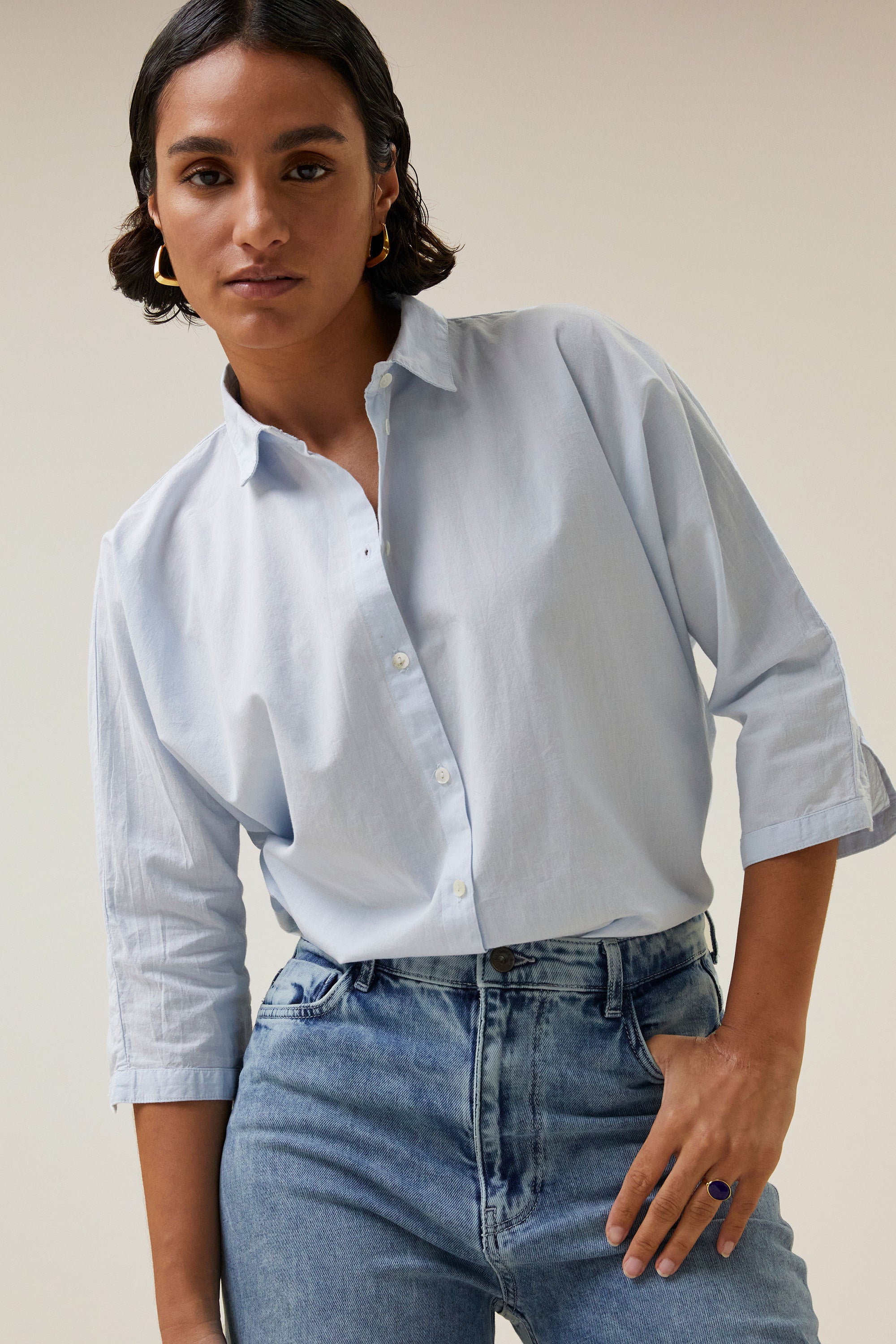norel chambray blouse