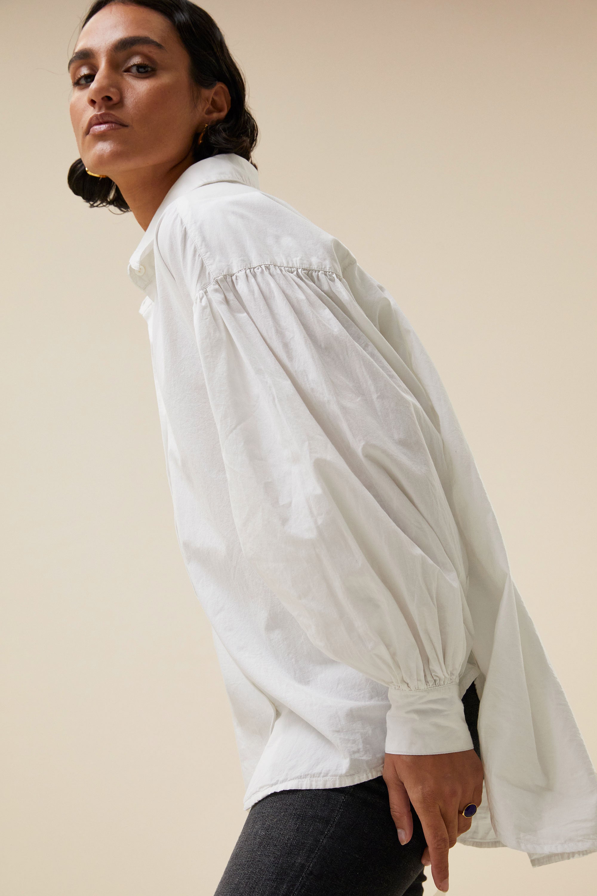 sarah poplin blouse