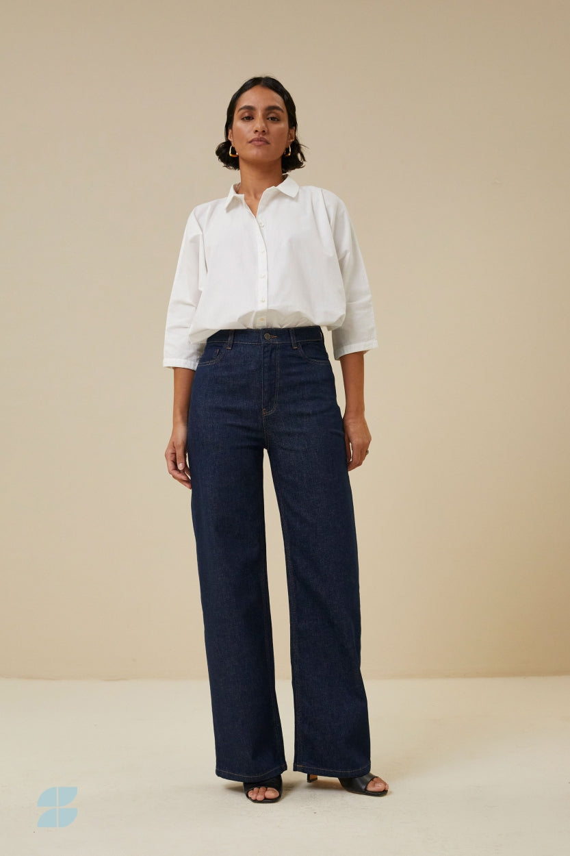 lina pant | dark denim