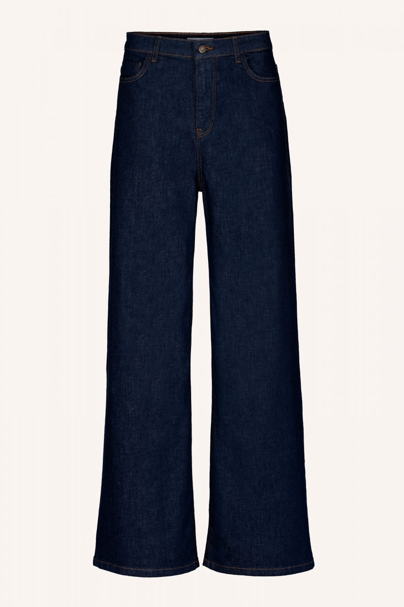 pantalón lina | Denim oscuro