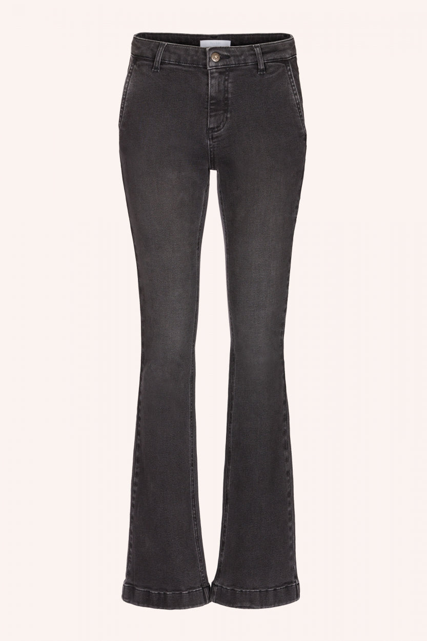 leila lb pant | jet black