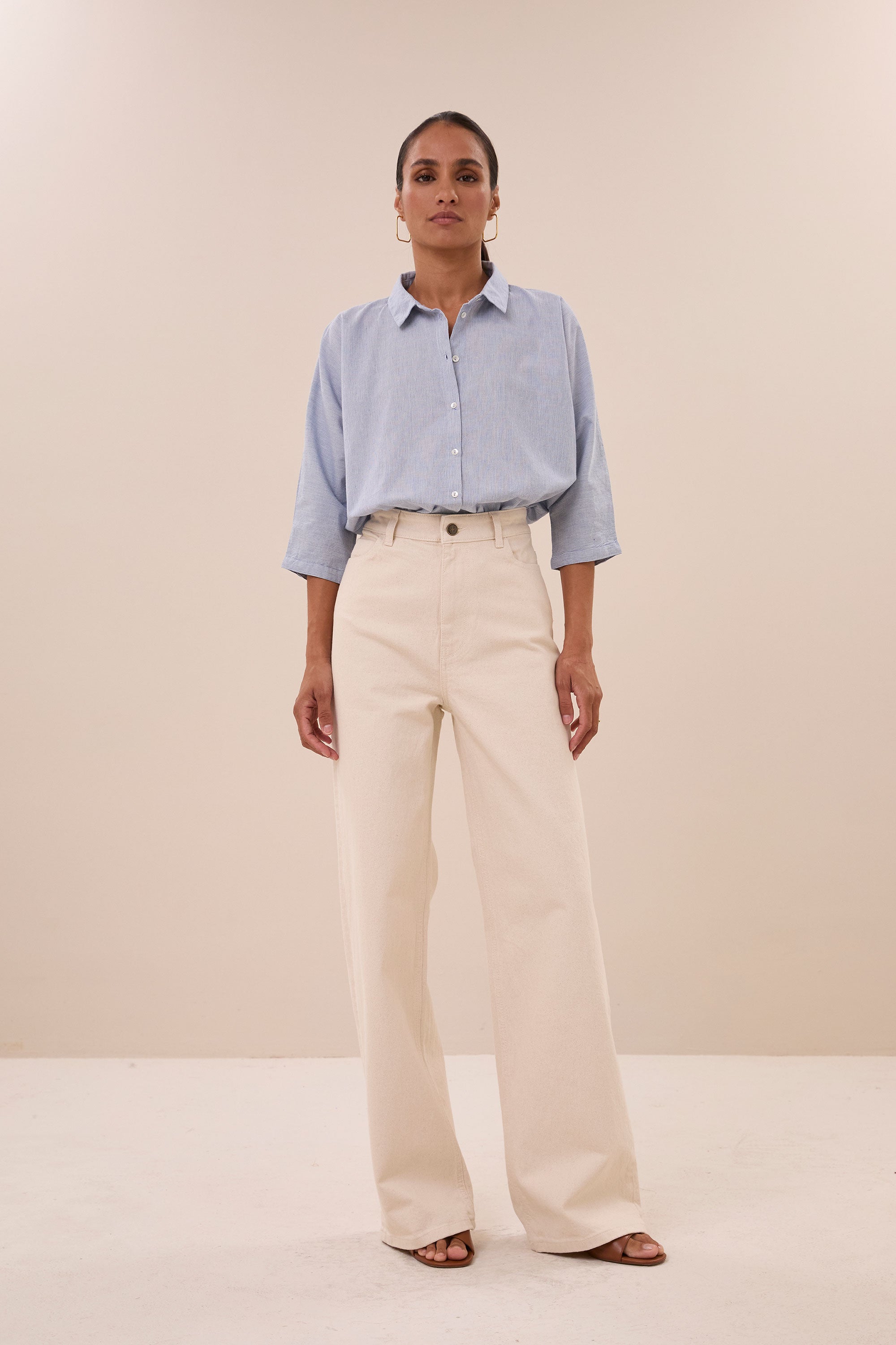 lina rw pants | raw white