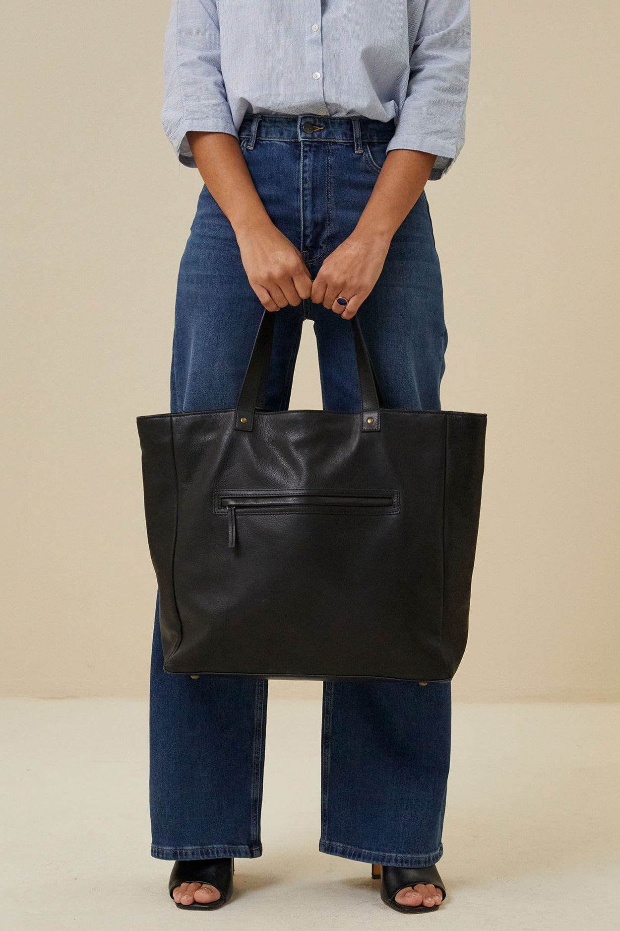 shopper bag | black