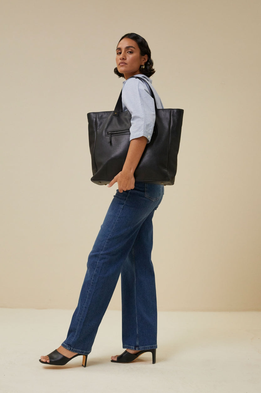 shopper bag | black