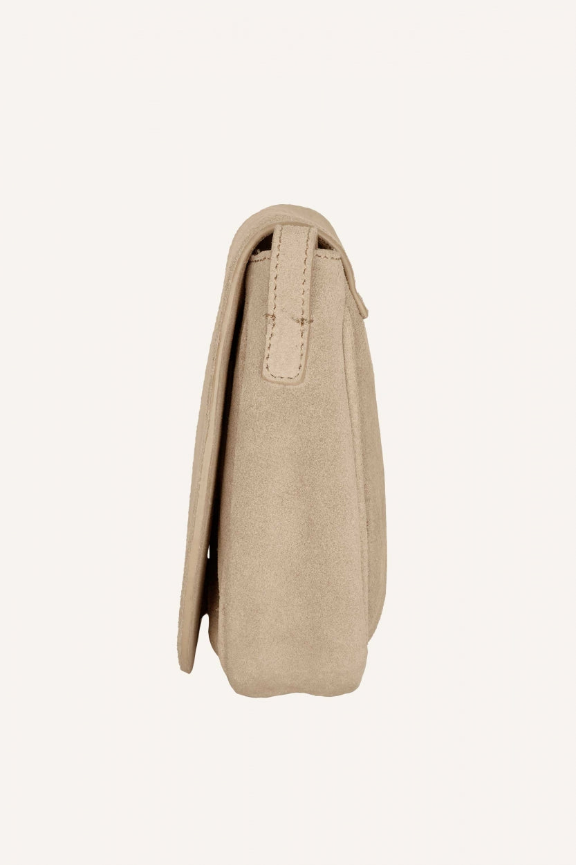 paris suede bag | sand