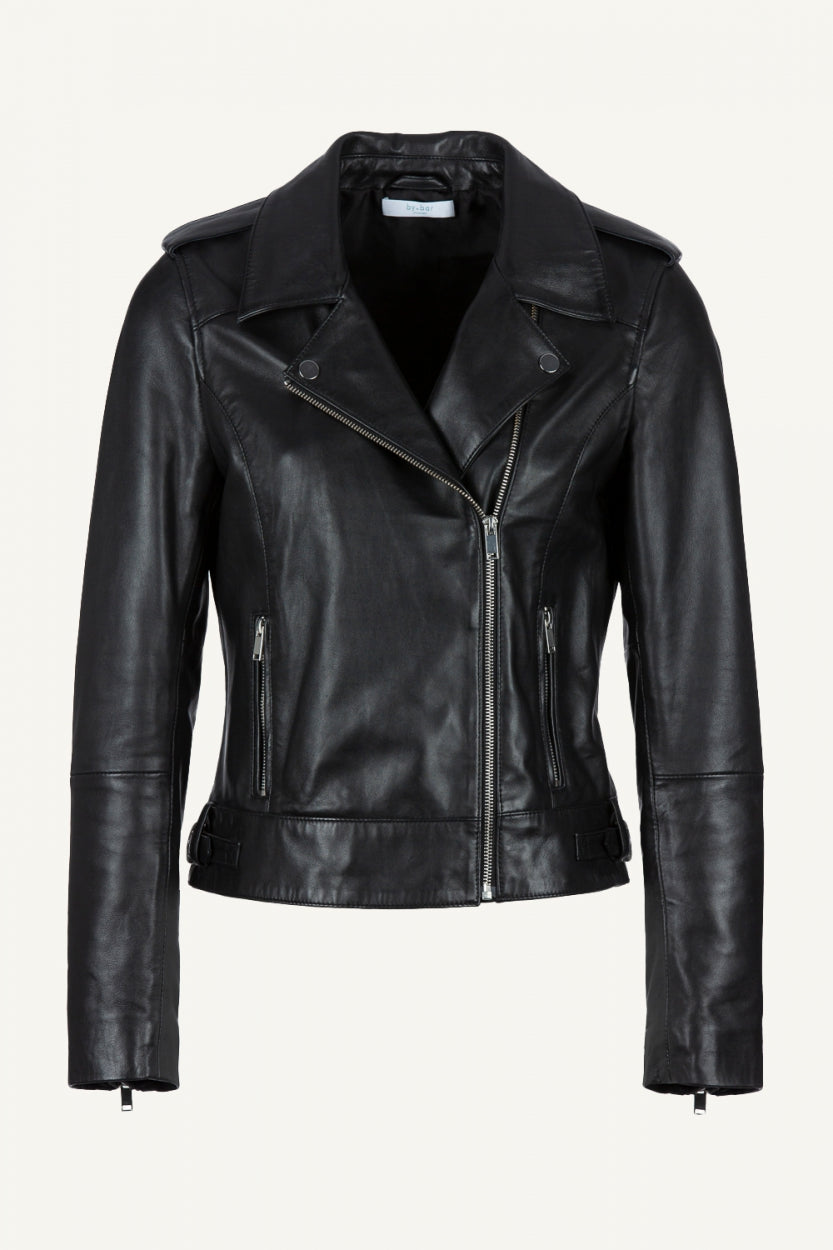 biker jacket | black
