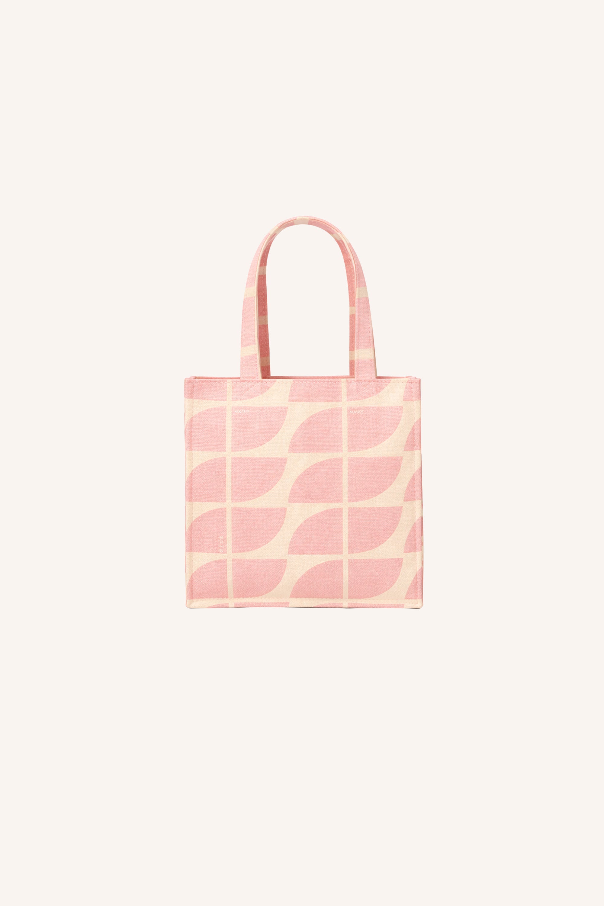 shopper logo bag S | sepia rose