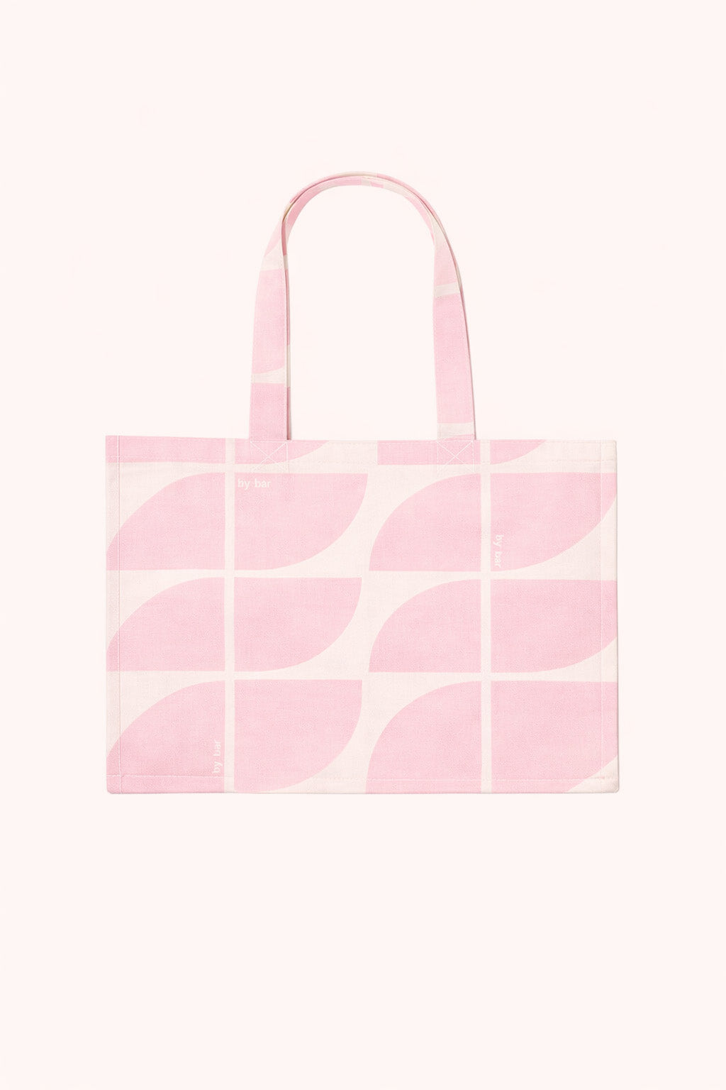 shopper logo bag S | sepia rose