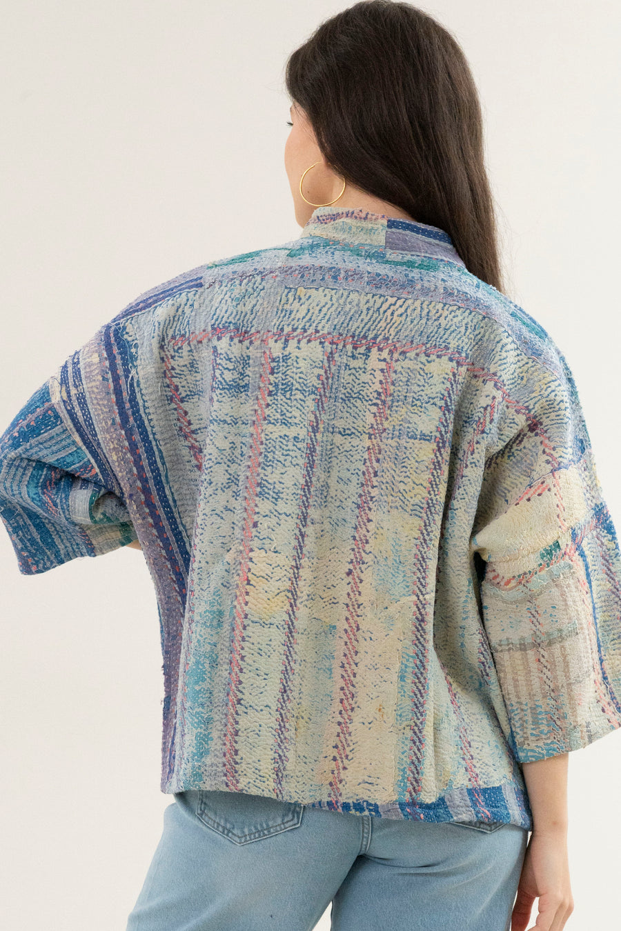classic-antic-jacket-bhachau-d-elk item is uniek-must-have essential-tijdloze pasvorm-by-bar-vooraanzicht