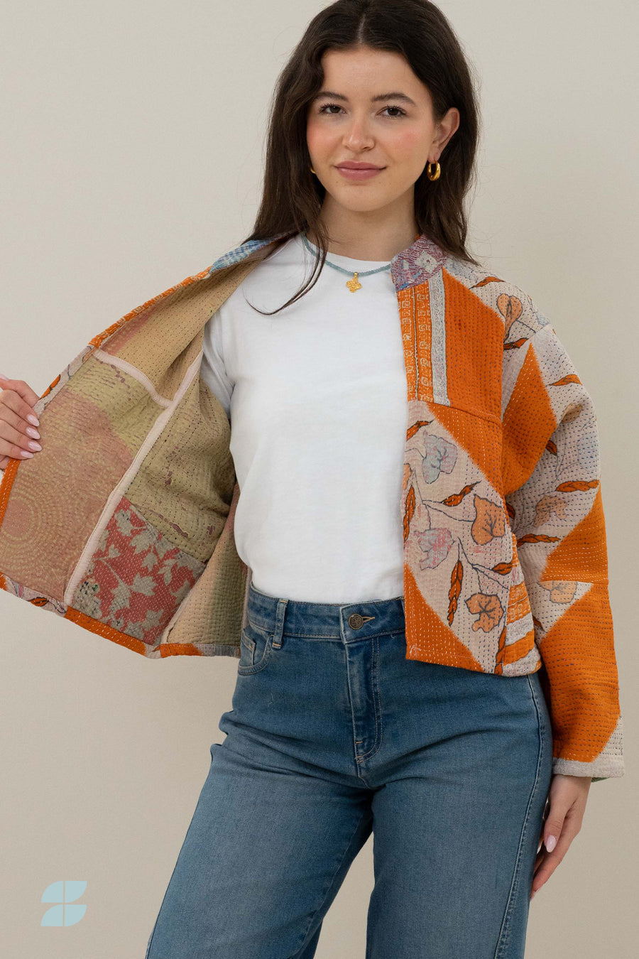 blossom-antic-jacket-solapur-i-2-elk item is uniek-must-have essential-draagbaar aan beide zijden-by-bar-aanvullende-foto