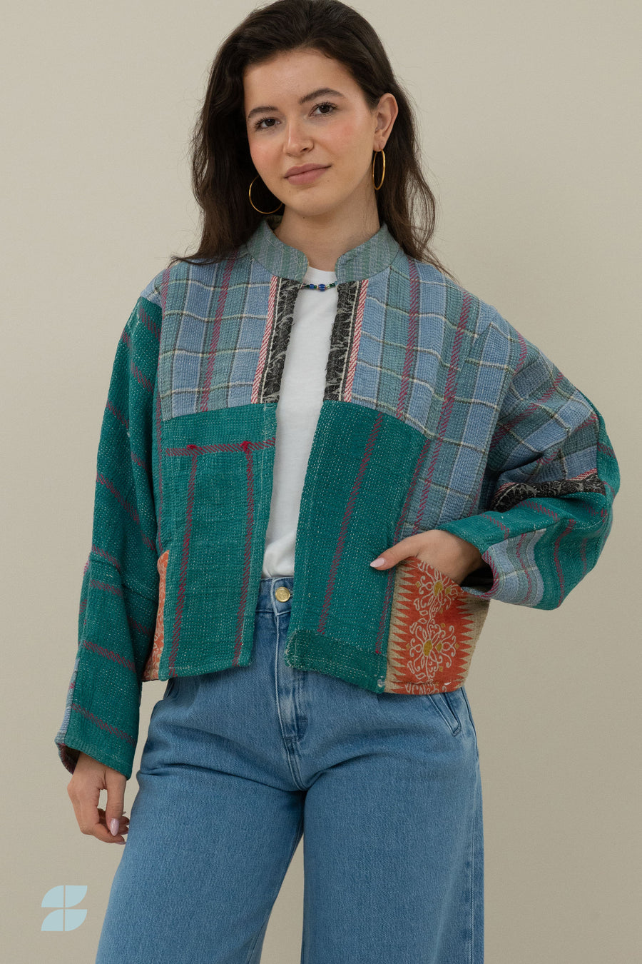 blossom-antic-jacket-chennai-b-2-elk item is uniek-must-have essential-draagbaar aan beide zijden-by-bar-sfeerbeeld