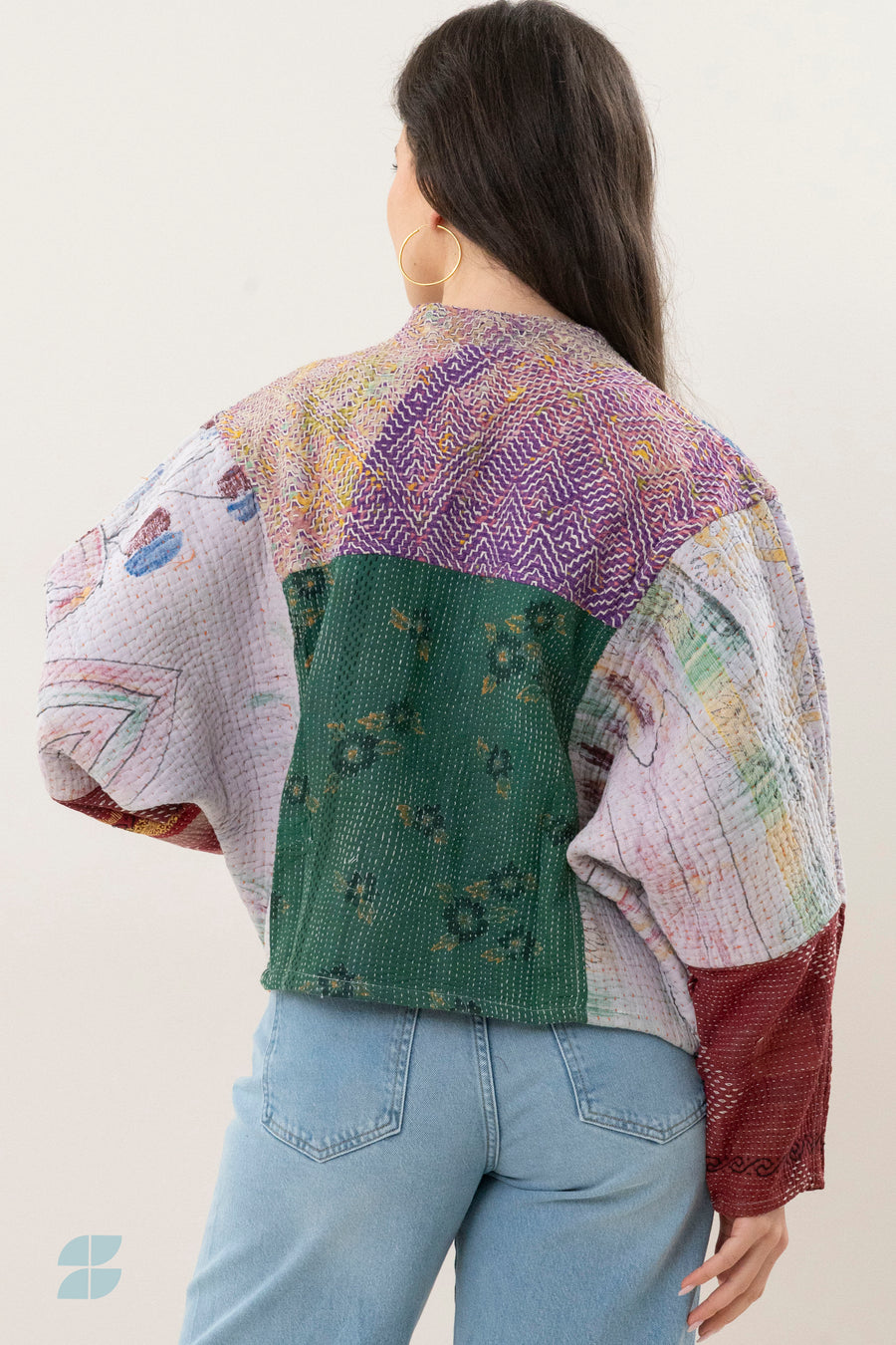 blossom-antic-jacket-vadodara-c-1-elk item is uniek-must-have essential-draagbaar aan beide zijden-by-bar-vooraanzicht