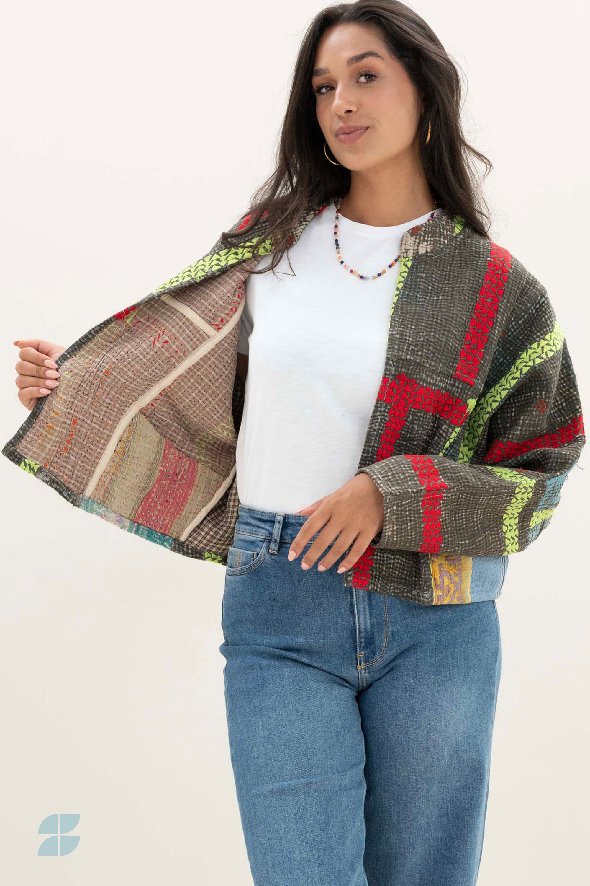 blossom antic jacket | madras-h