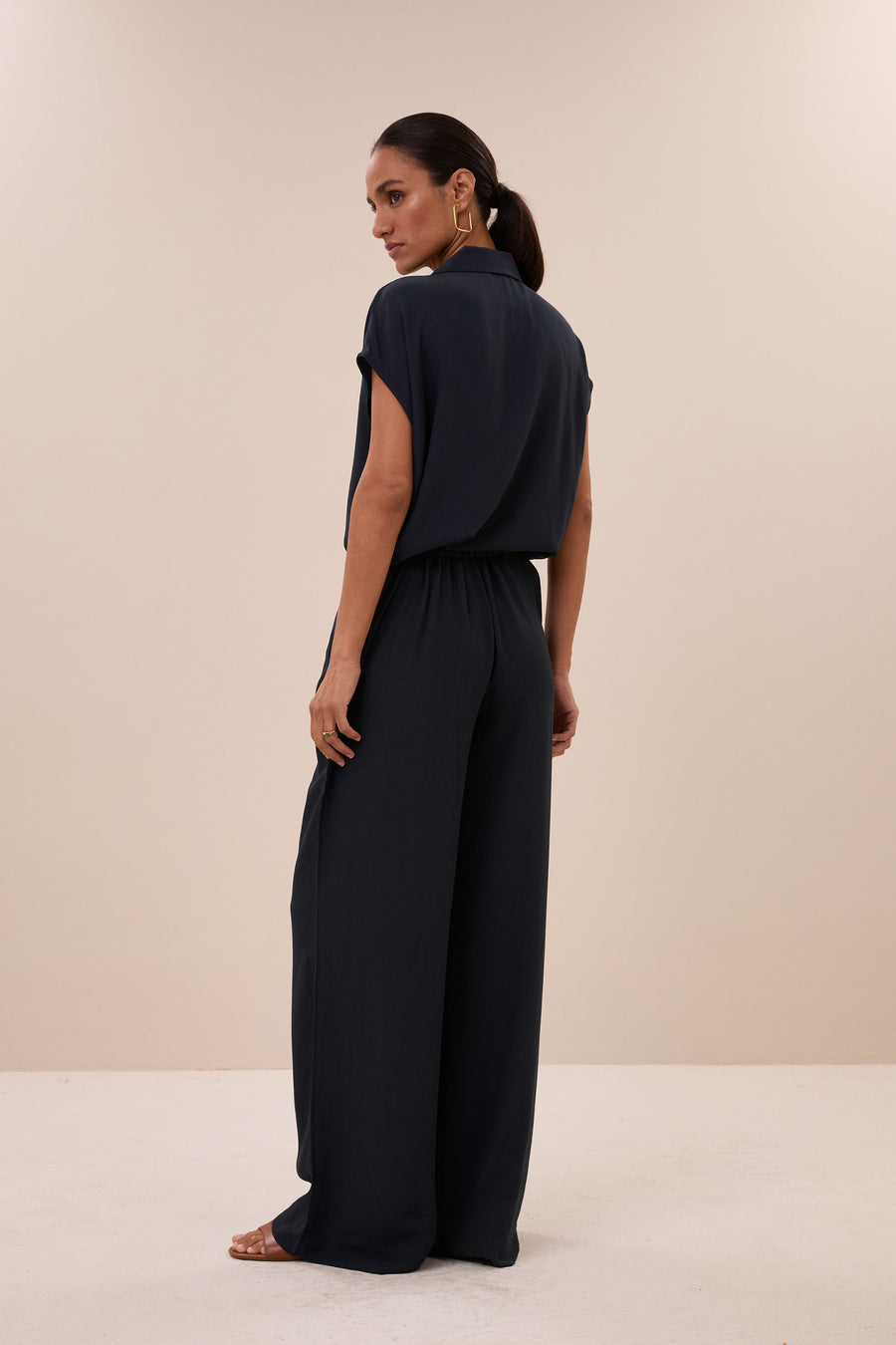 benji viscose pants | graphite
