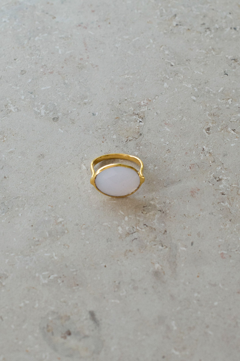 PD OVAL RING | old pink