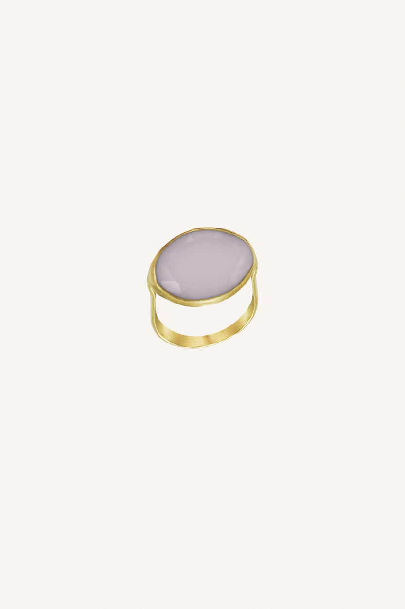 PD OVAL RING | old pink