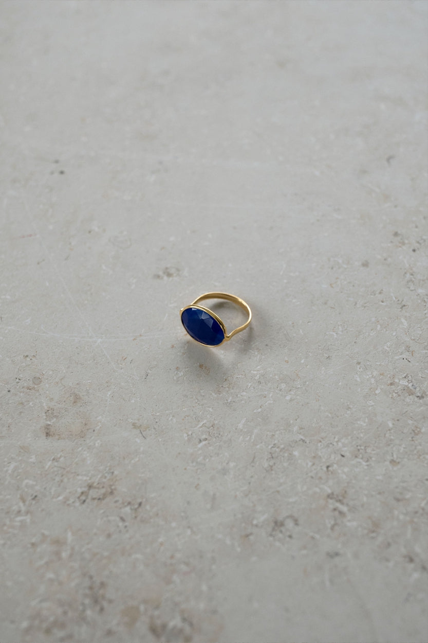 ANILLO OVALADO PD | azul