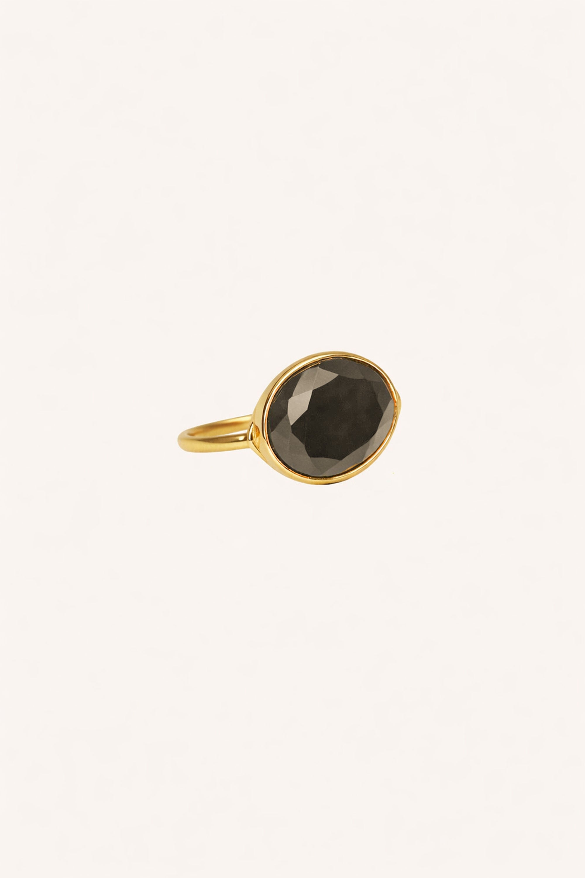 PD OVAL RING | biscuit