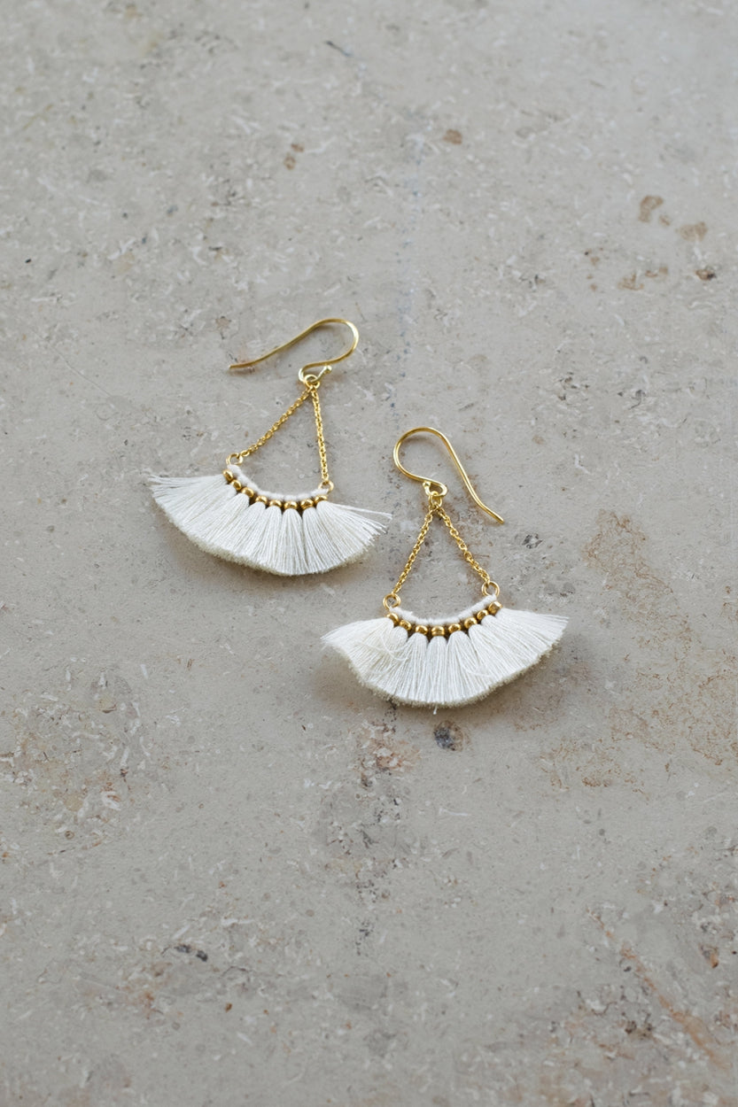 PD romee earring | off white