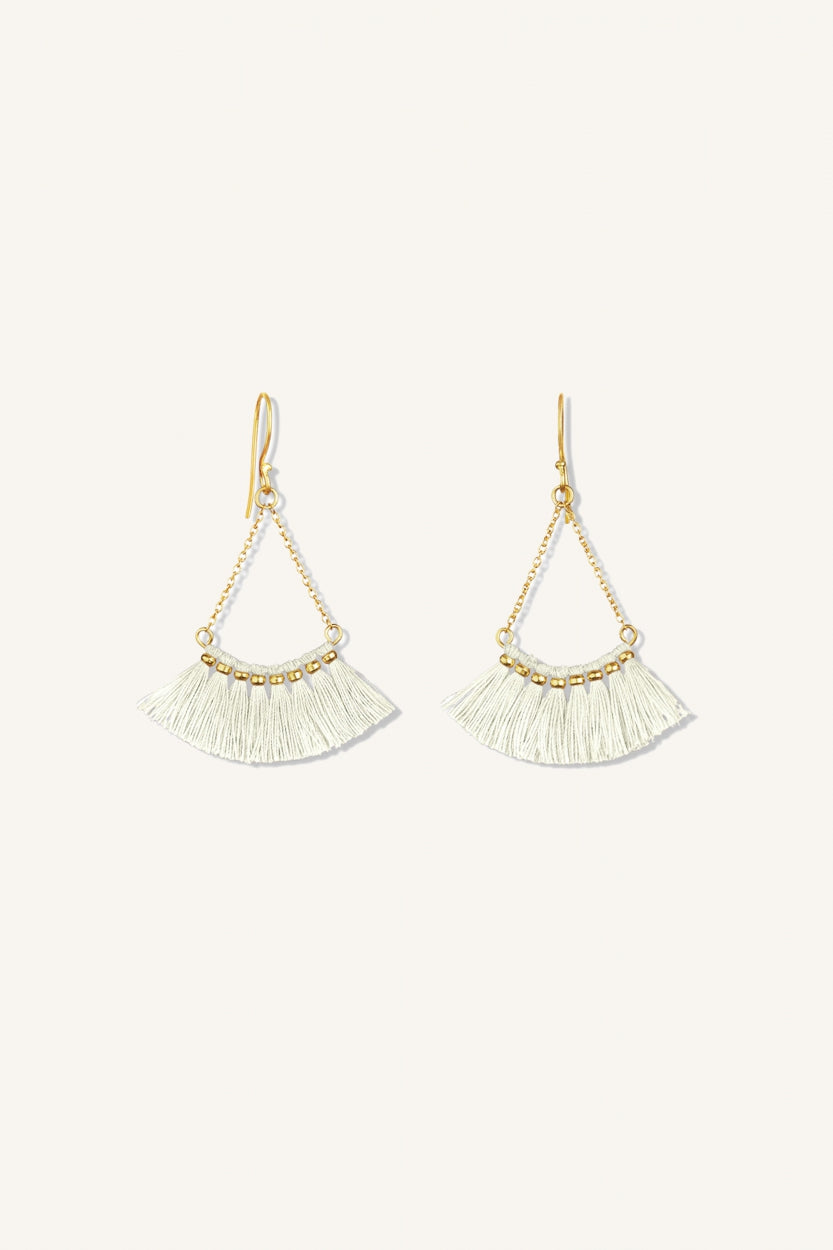 PD romee earring | off white