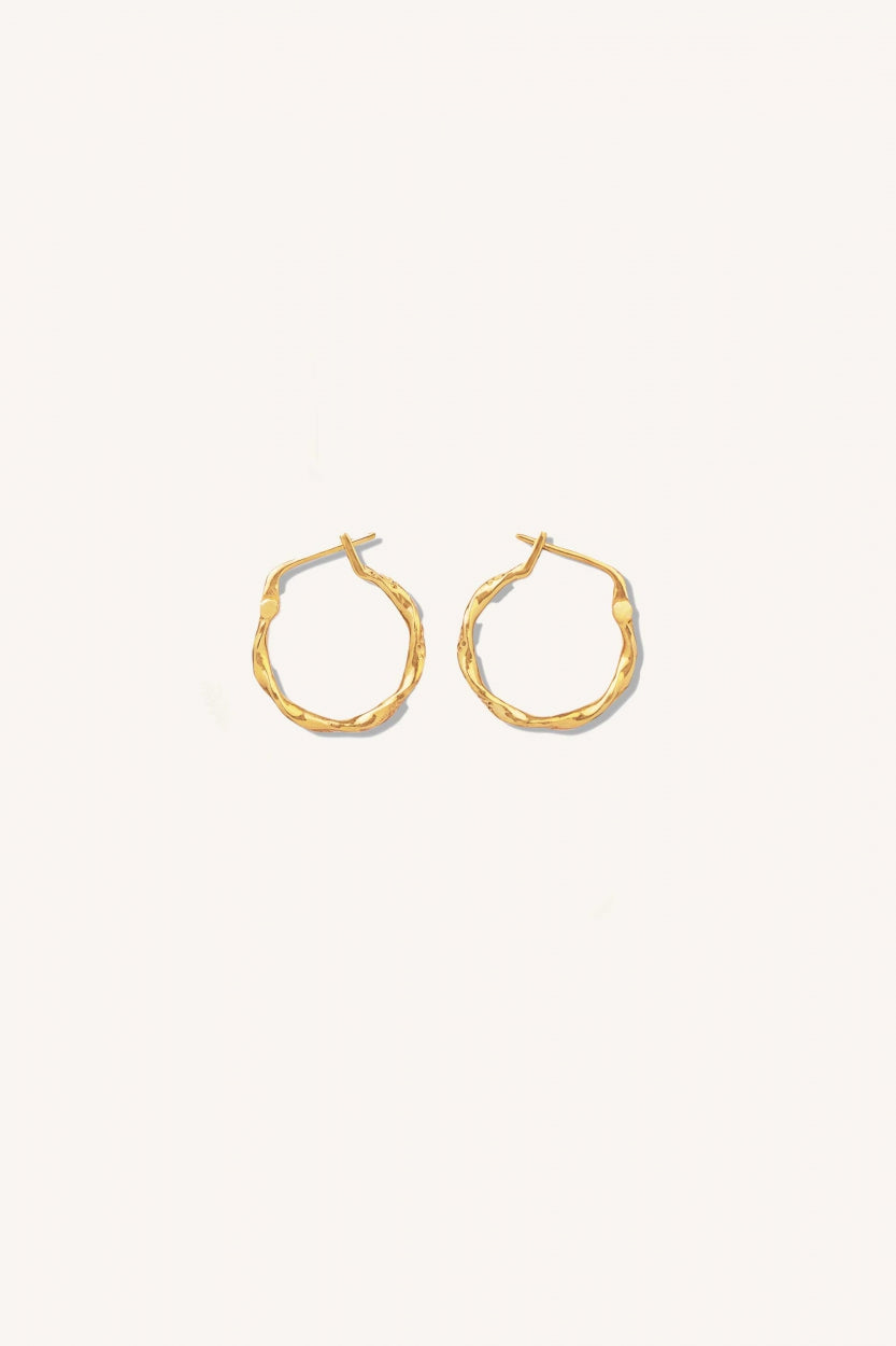 PD mila round earring | gold