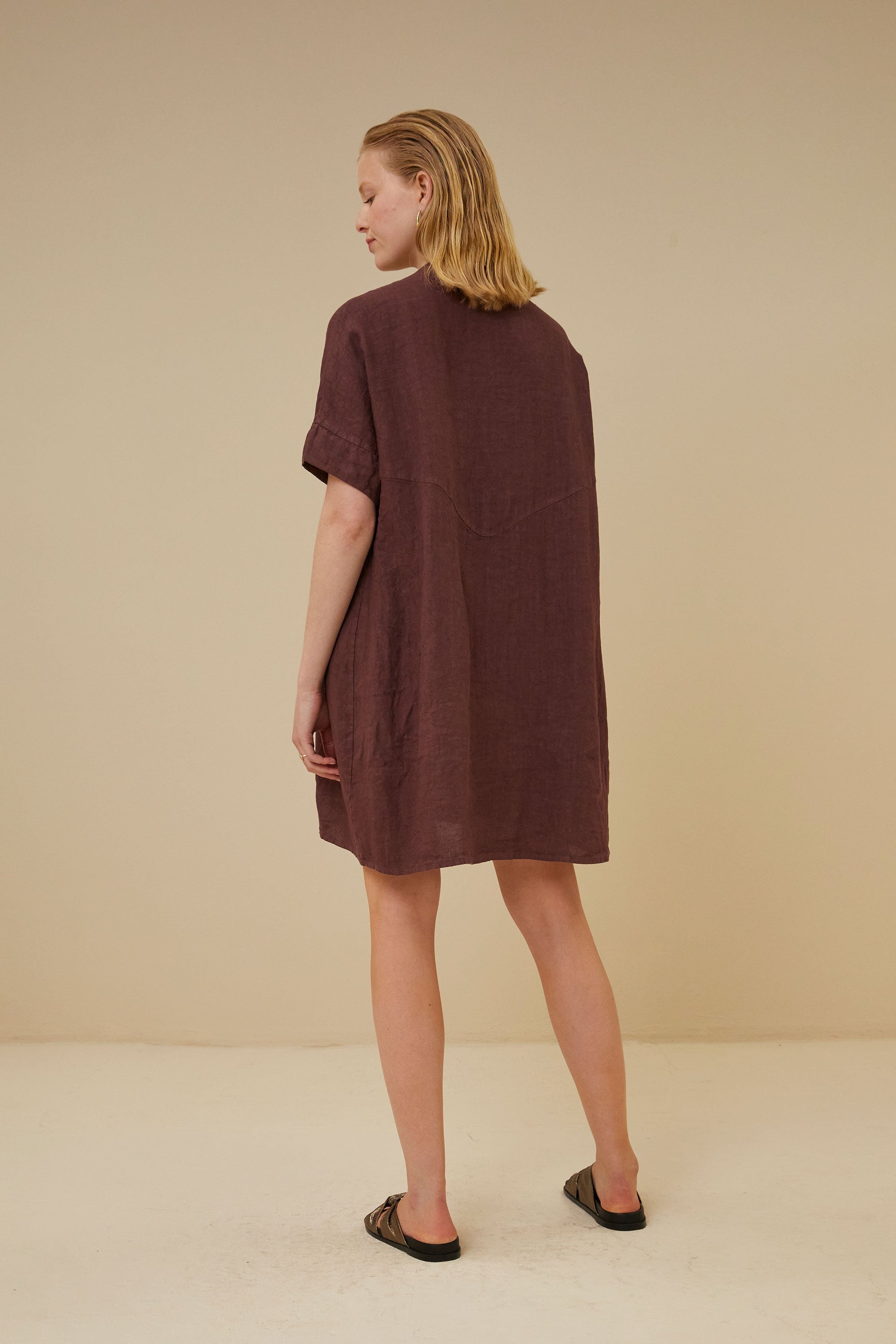 tais linen dress | huckleberry