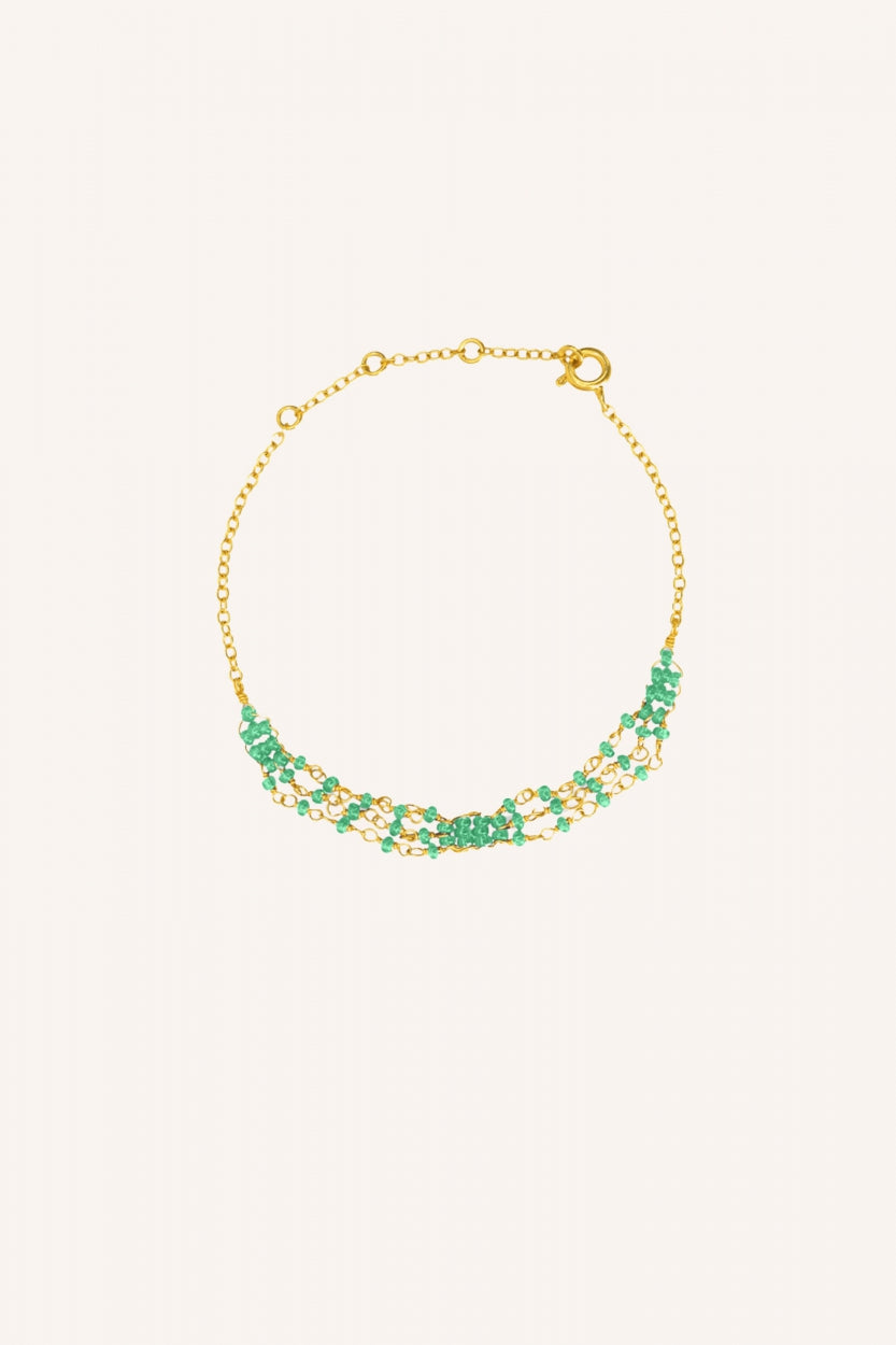 sterre bracelet | green