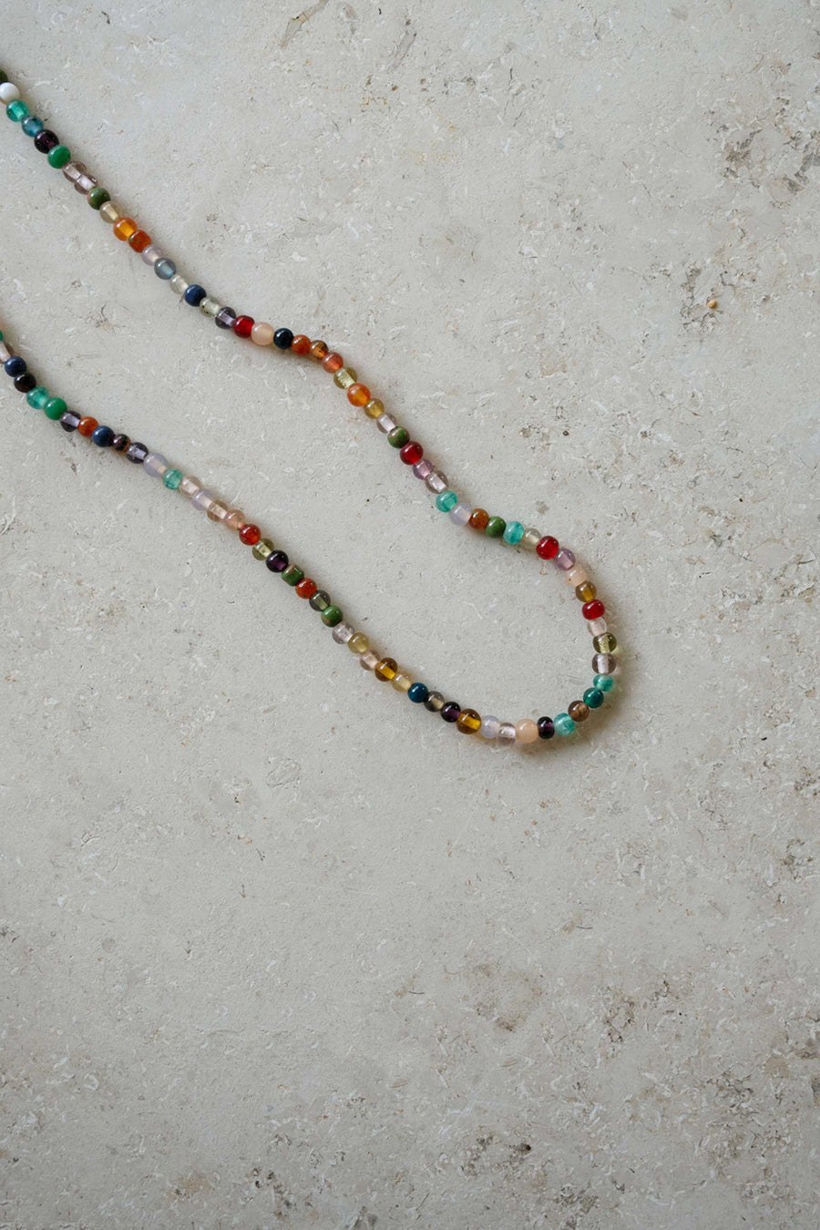 rose necklace | multi