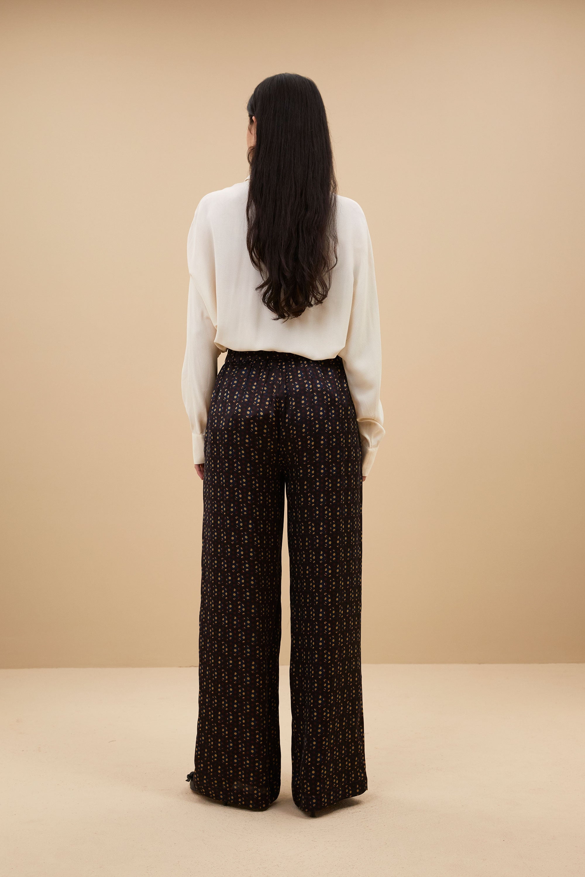 benji paisley pants | paisley dots