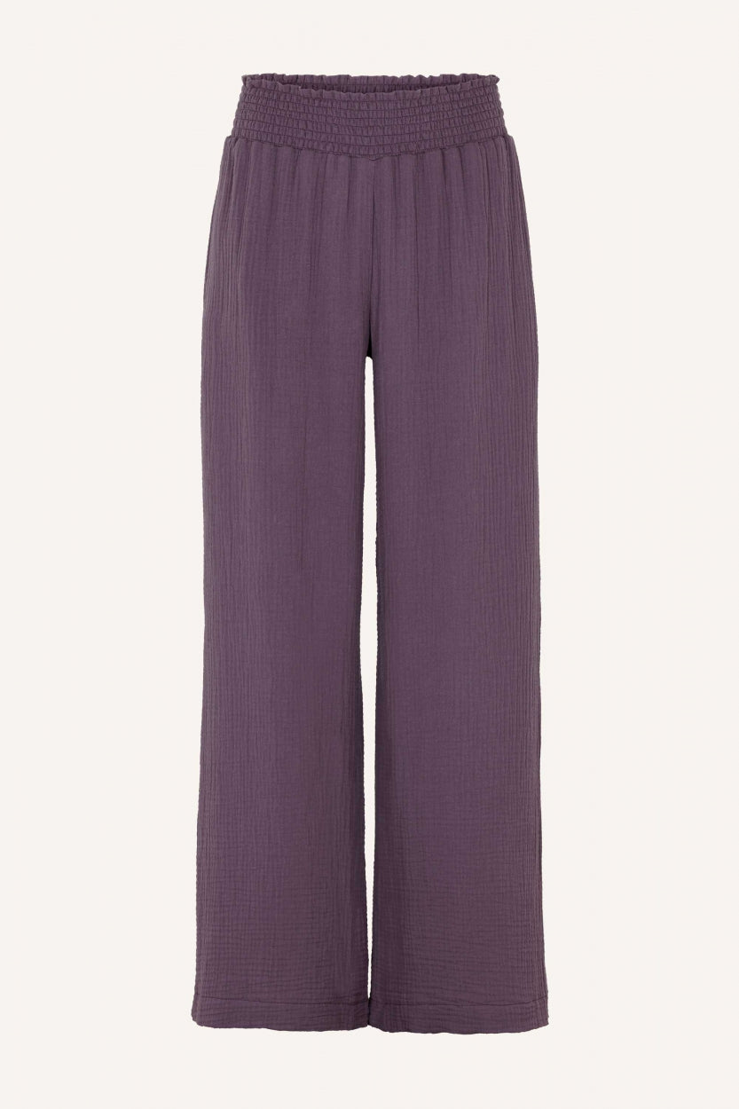 pantalón loua doppia | lavanda oscura