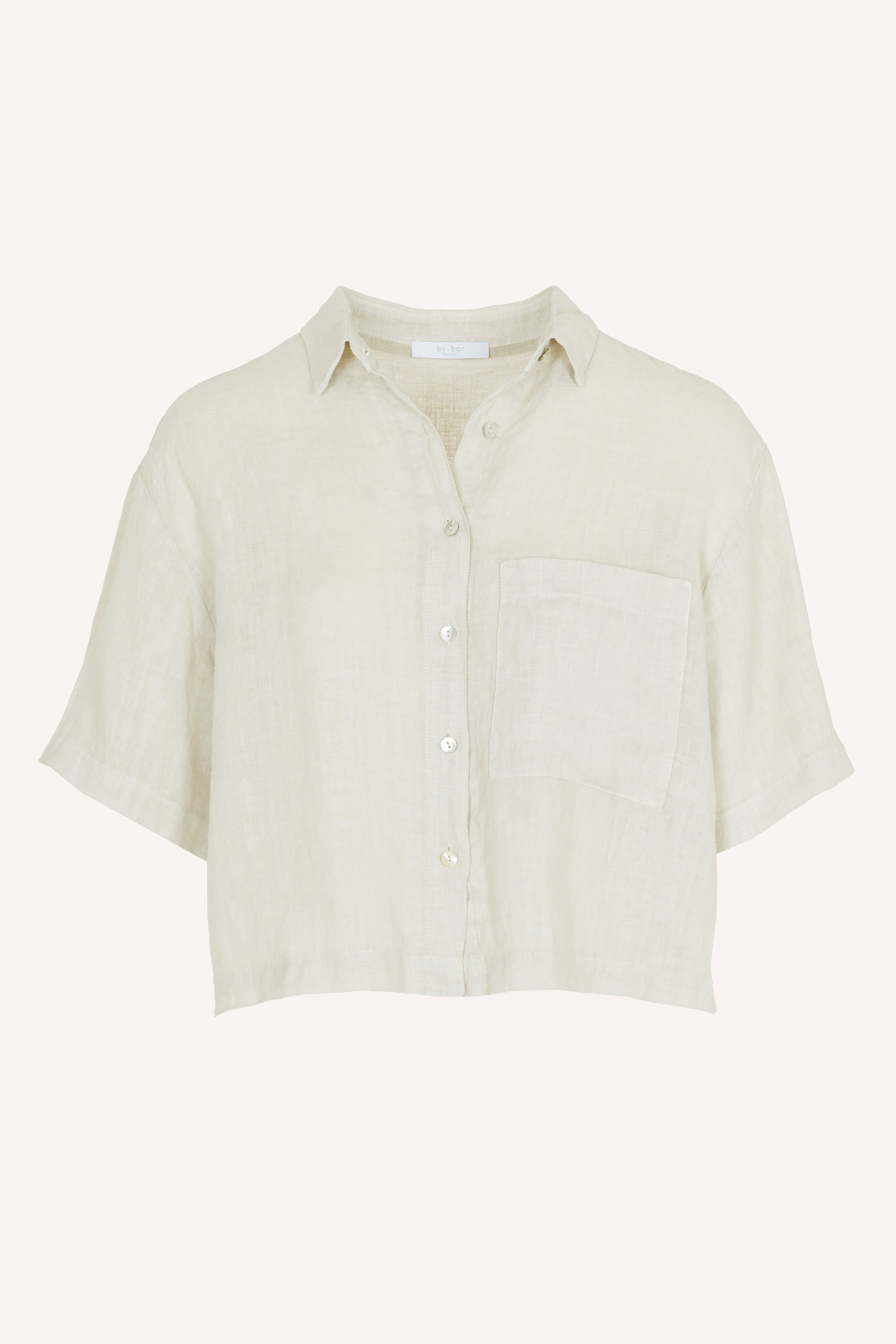 cris linen blouse | chalk